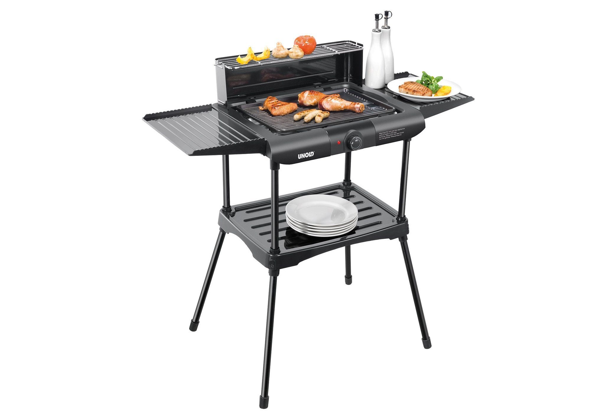 UNOLD Tischgrill »Vario 58565« 1600 W schwarz Komplett zerlegbar
