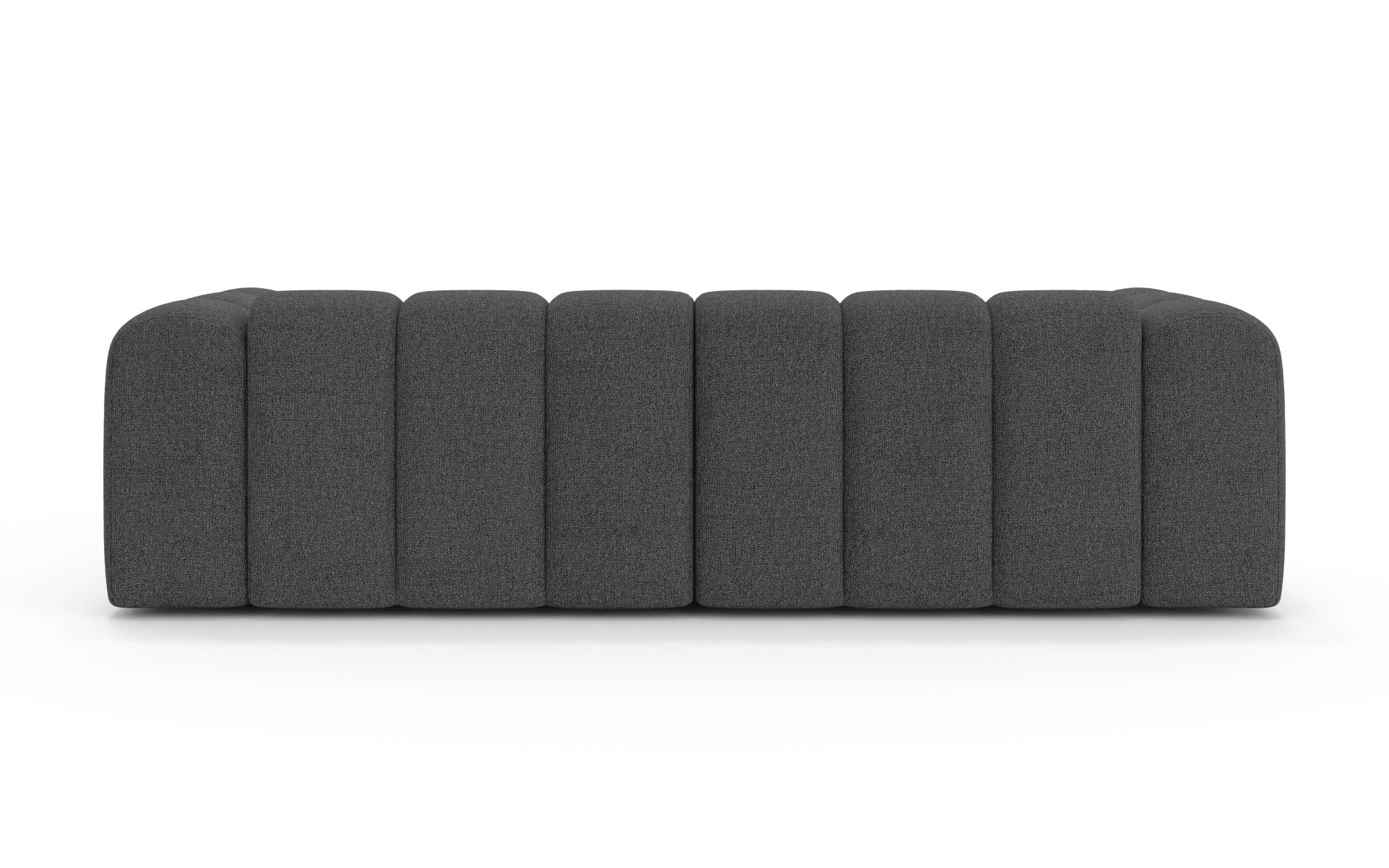 OTTO home Ecksofa »KALLIE Design-Sofa mit Wellenunterfederung, Bubble-Optik, 248/186/72cm«, moderne Steppung, hoher Sitzkomfort und modernes Design