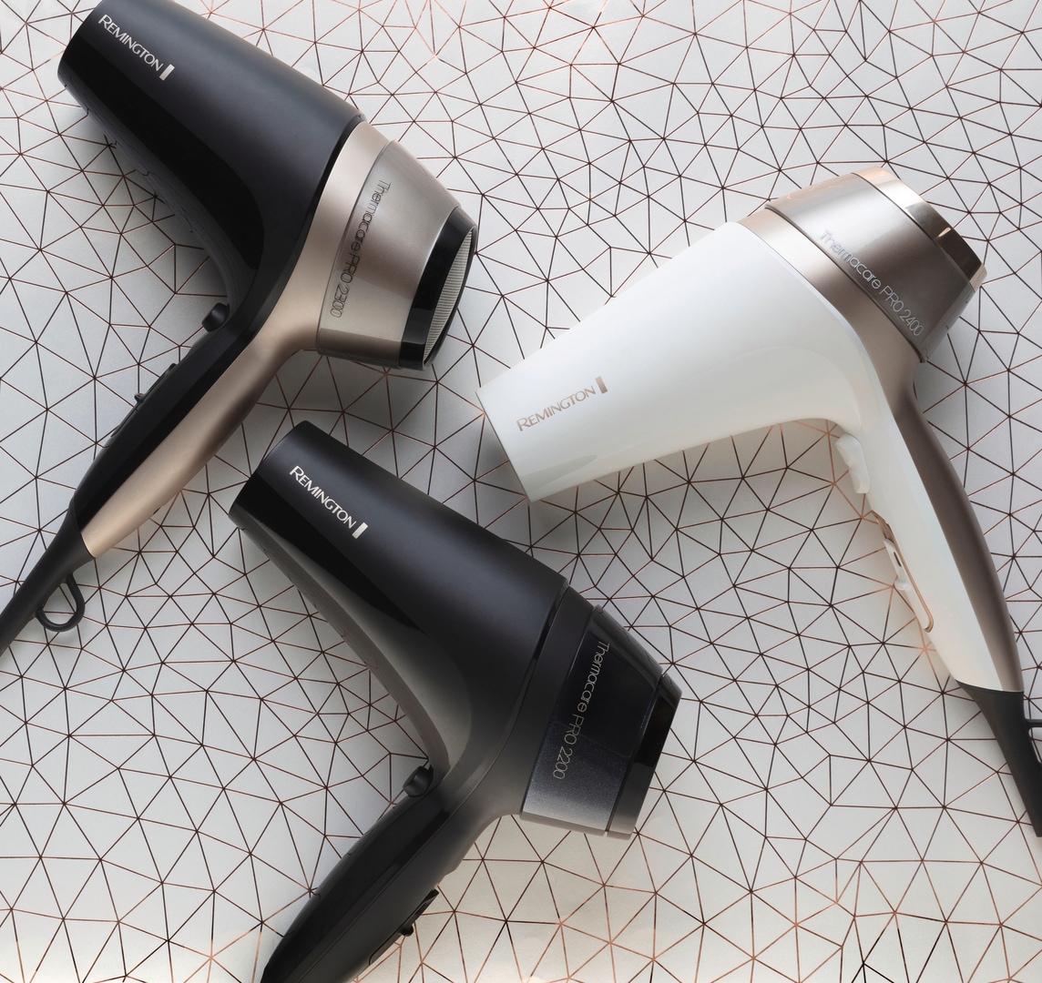 Remington Haartrockner »THERMAcare PRO 2300 (D5715)«, 2100 W, mit Ionenpflege, THERMAcare schnell, Keramik-Ionen-Ring + Diffusor