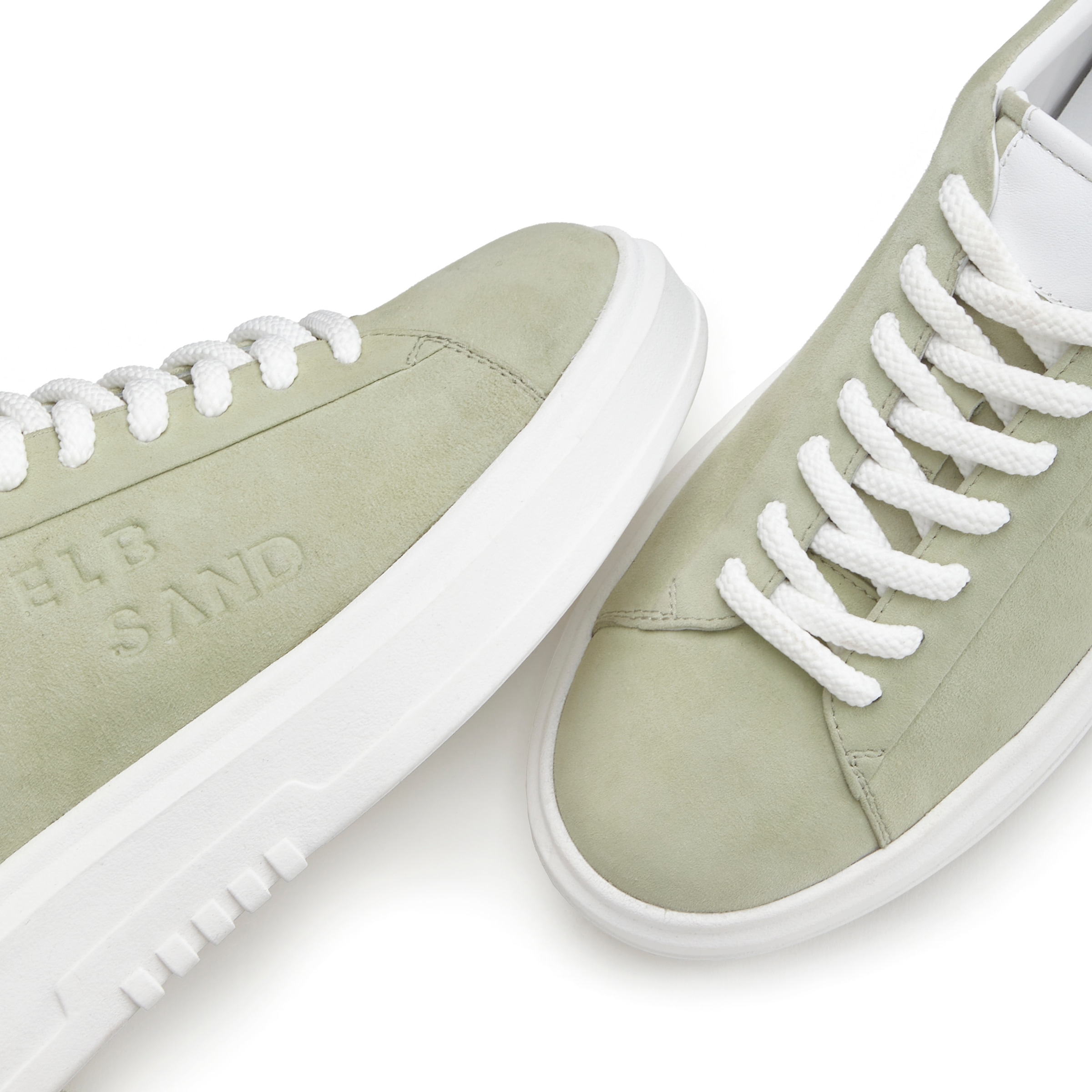 Elbsand Sneaker »Schnürschuh«, Schnürhalbschuh,Freizeitschuh aus Leder mit modischer Plateausohle