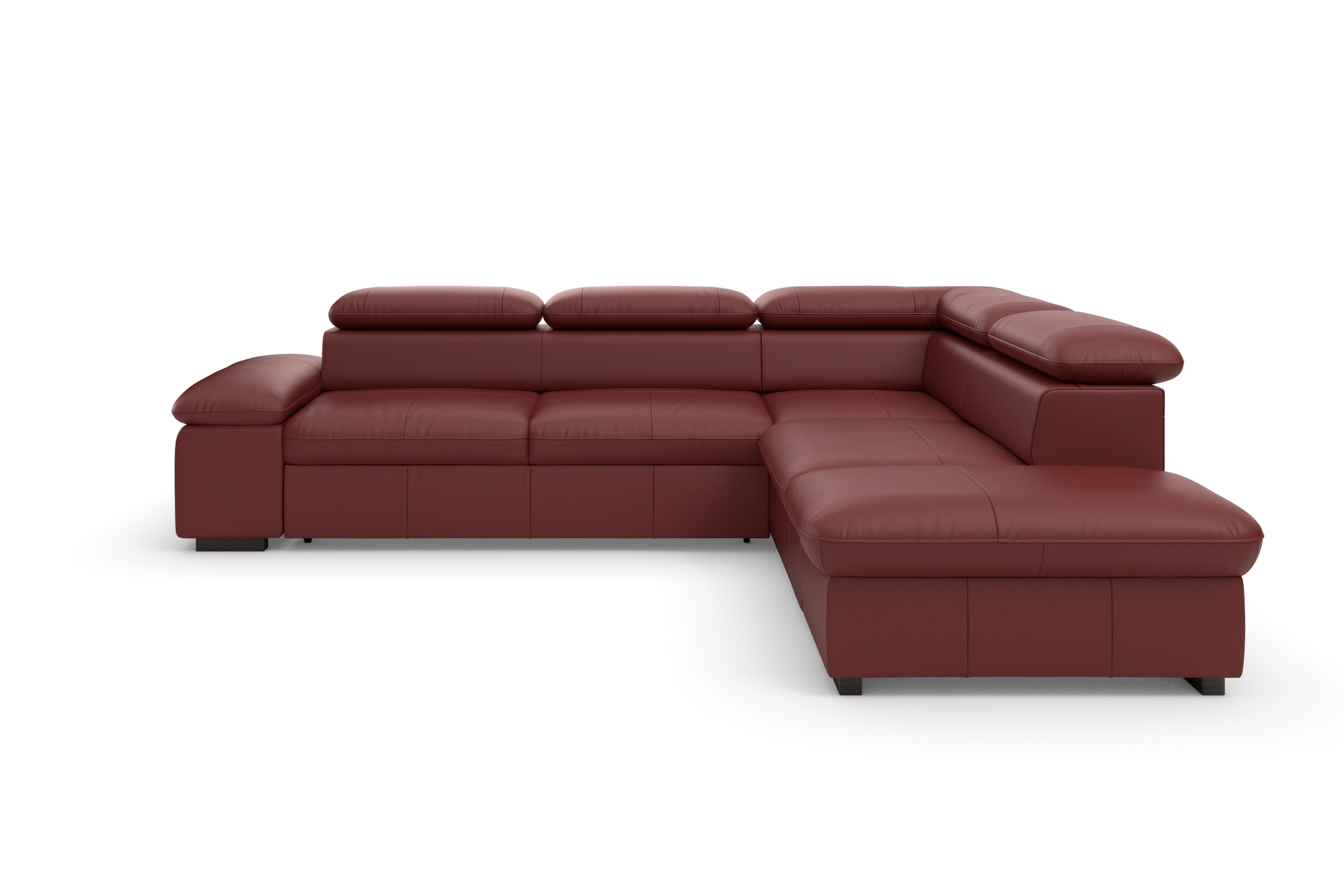 Home affaire Ecksofa »Alberto L-Form«, mit Kopfteilverstellung, wahlweise mit Bettfunktion