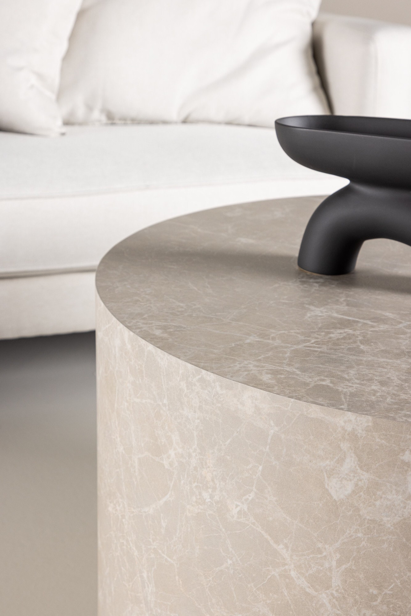 Venture Home Couchtisch »York, runder Couchtisch, modern & elegant, Ø 80 cm« Sofatisch, MDF, rund, einheitlich, schlicht, vielseitig
