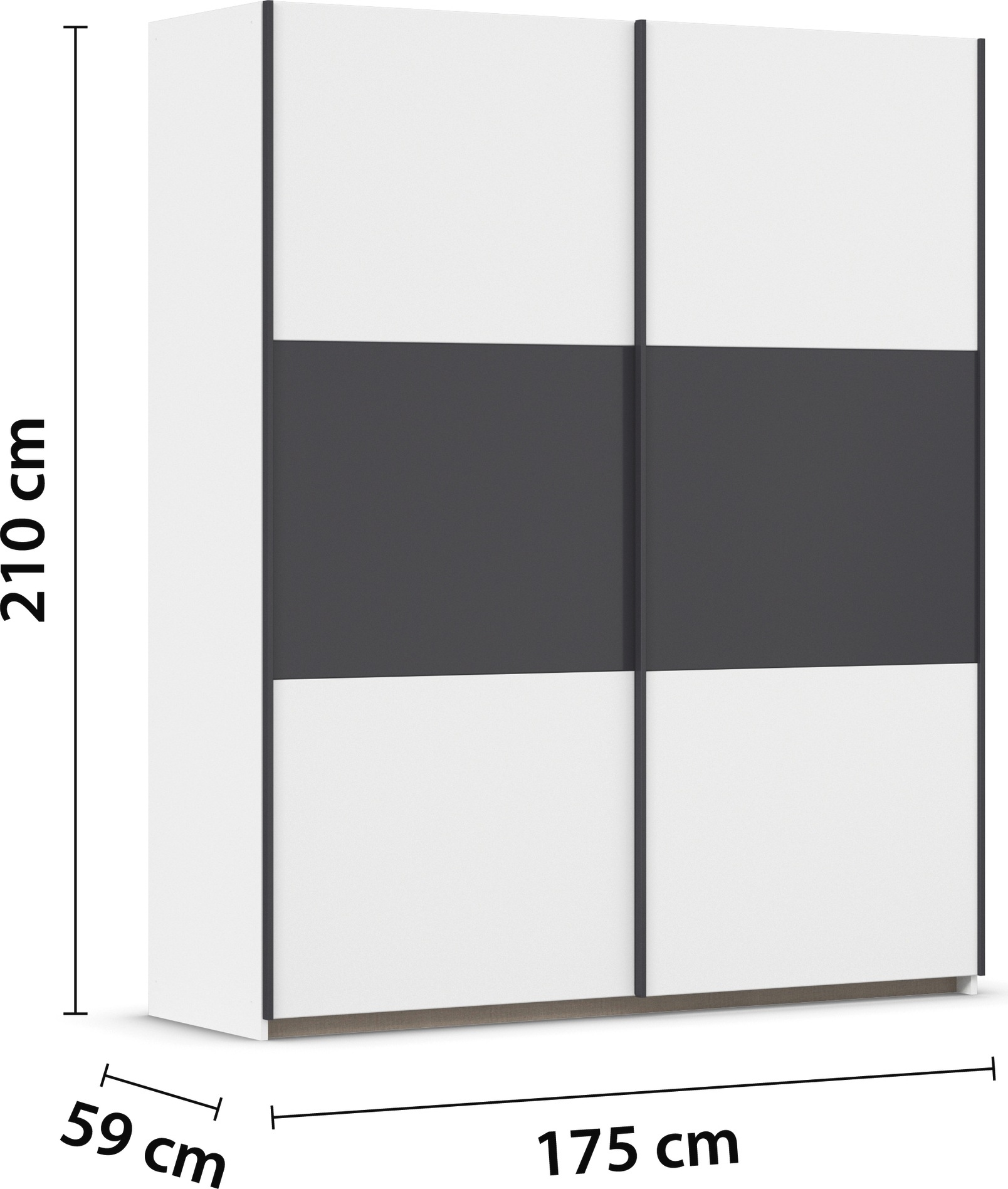 rauch Schwebetürenschrank »Kleiderschrank Schrank Garderobe Garderobenschrank Wäscheschrank NEO«, (in 3 verschiedenen Ausstattungen BASIC/CLASSIC/PREMIUM), mit großzügigem Stauraum und vielfältigen Farbkombinationen