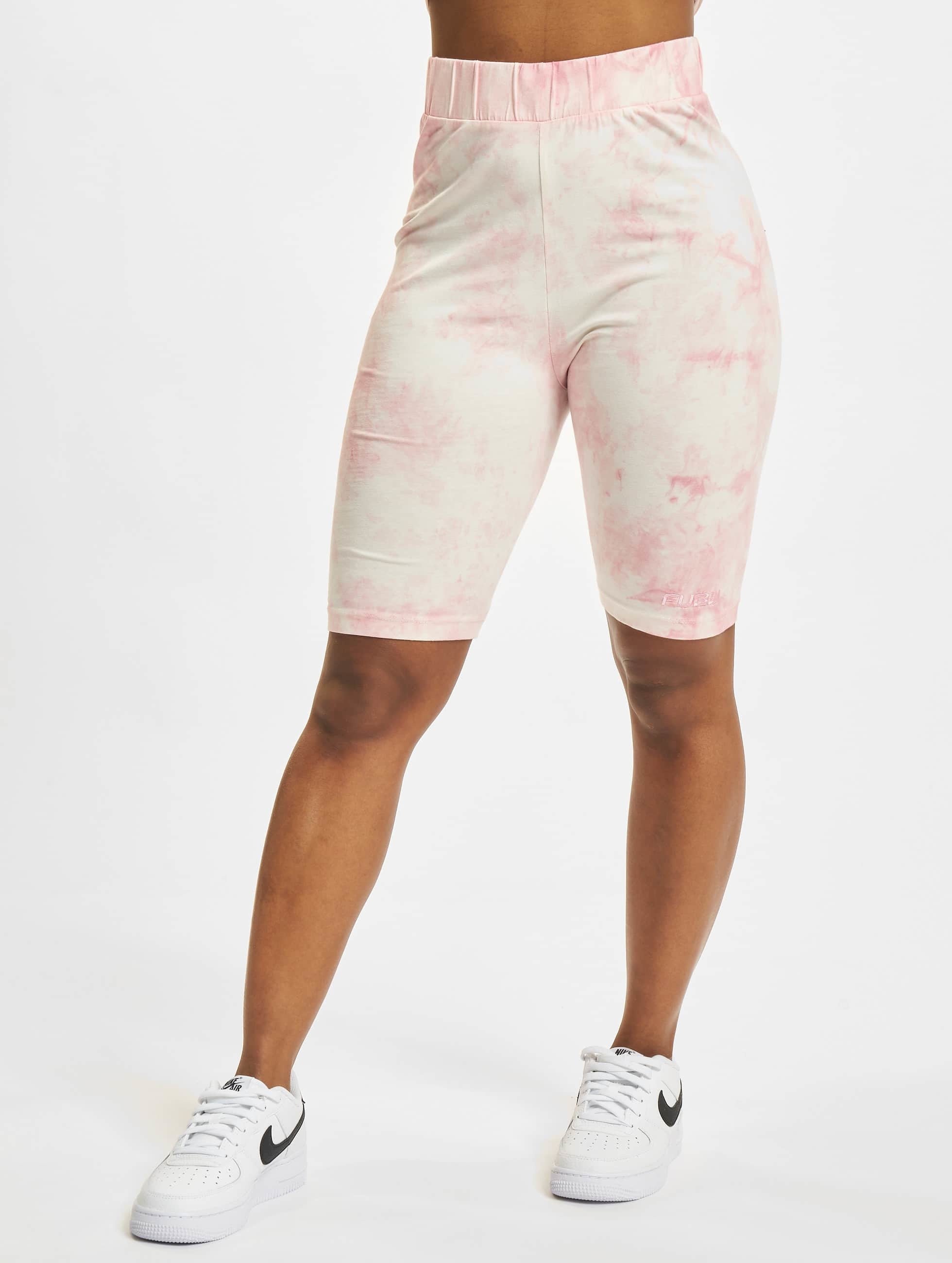 Fubu Shorts »Fubu Damen FW222-006-1 FUBU Corporate Tiedye Cycling Shorts«