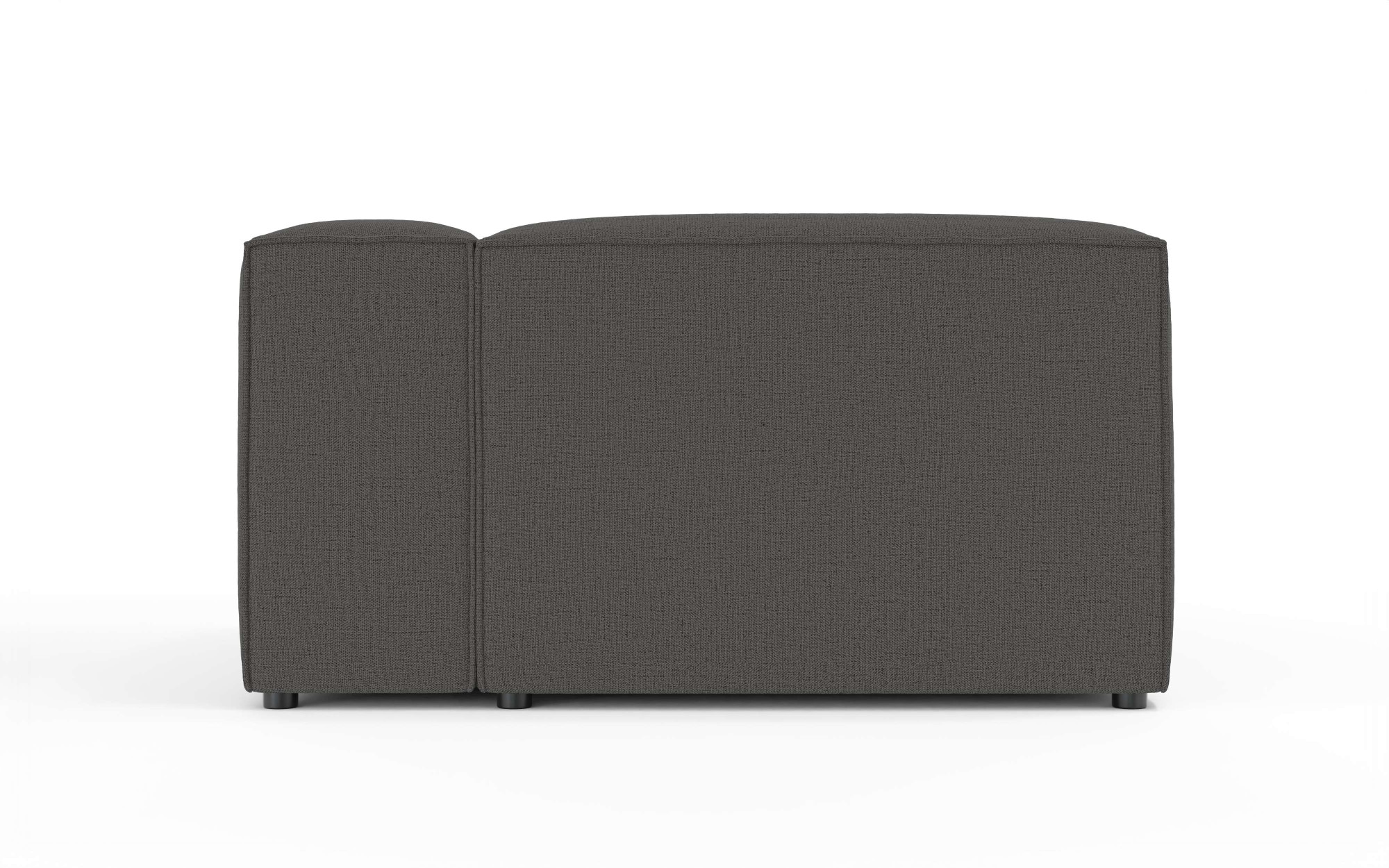 INOSIGN Ottomane »XL HAILY links/rechts bestellbar, extra tief, Maße B/T/H: 130/160/72cm«, als Modul oder separat verwendbar, für individuelle Zusammenstellung
