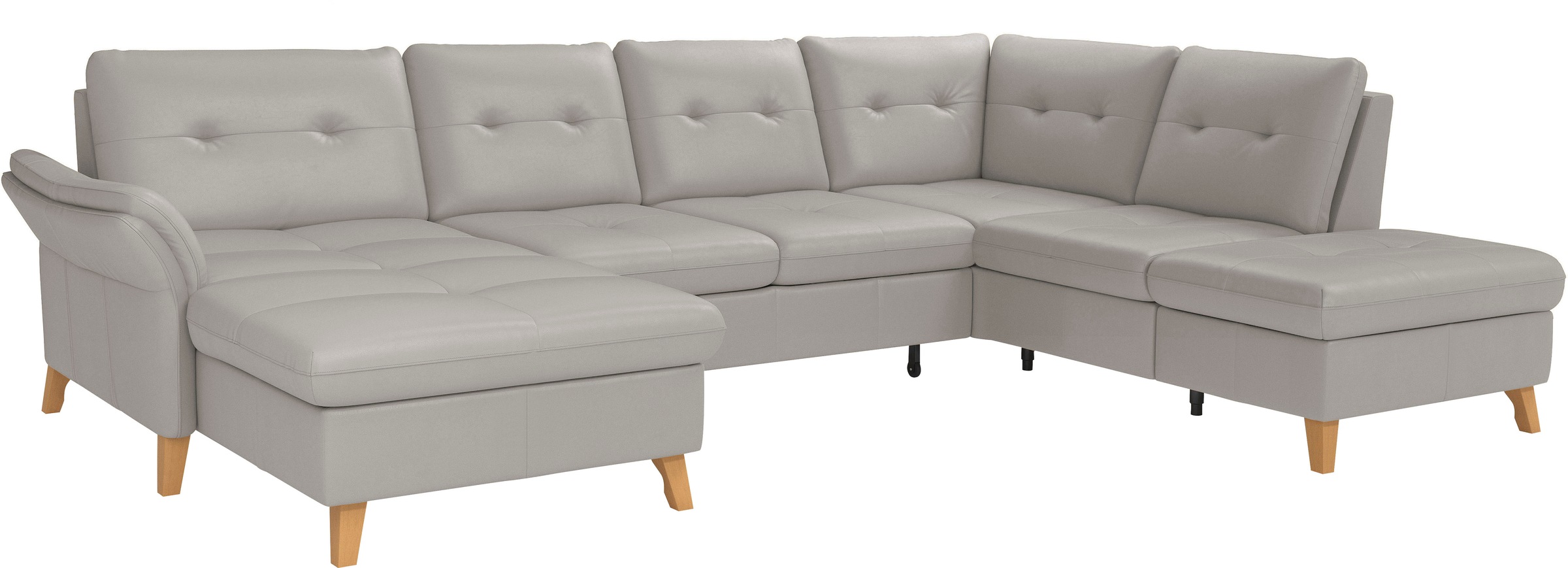 sit&more Wohnlandschaft »Göteborg«, inkl. Sitztiefenverstellung, wahlweise mit Bettfunktion & Bettkasten