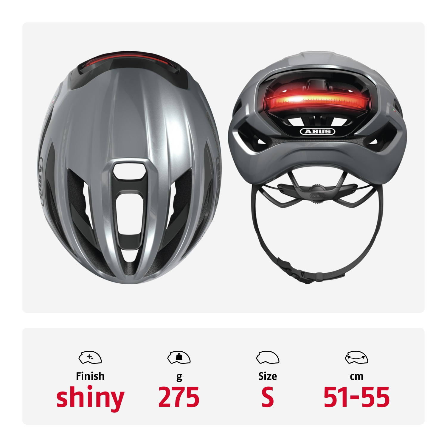 ABUS Fahrradhelm TAIPAN LED | QUELLE