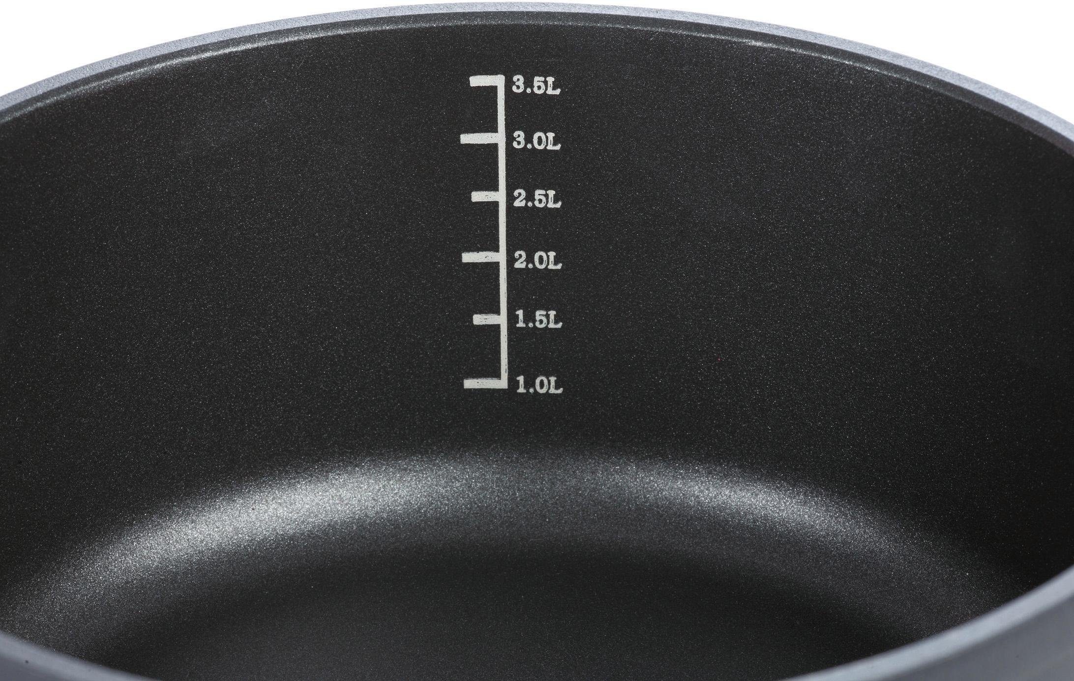GSW Kasserolle »SilcoGuss noir«, Aluminiumguss, (1 tlg.), Induktion günstig online kaufen