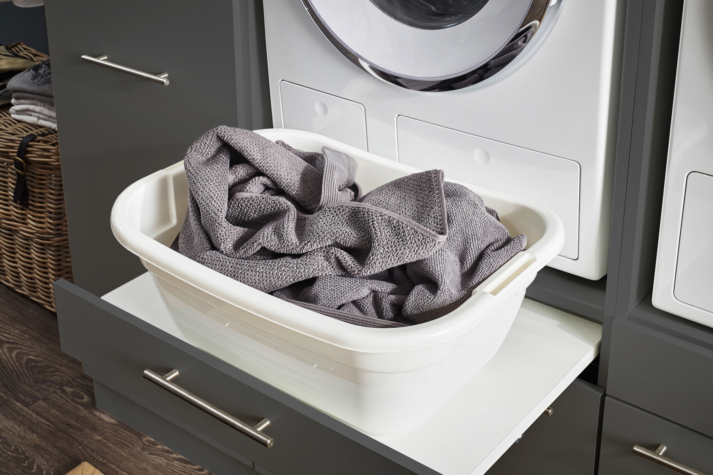 Laundreezy Mehrzweckschrank-Set »LAUNDREEZY LDSK11«, Breite 185 cm
