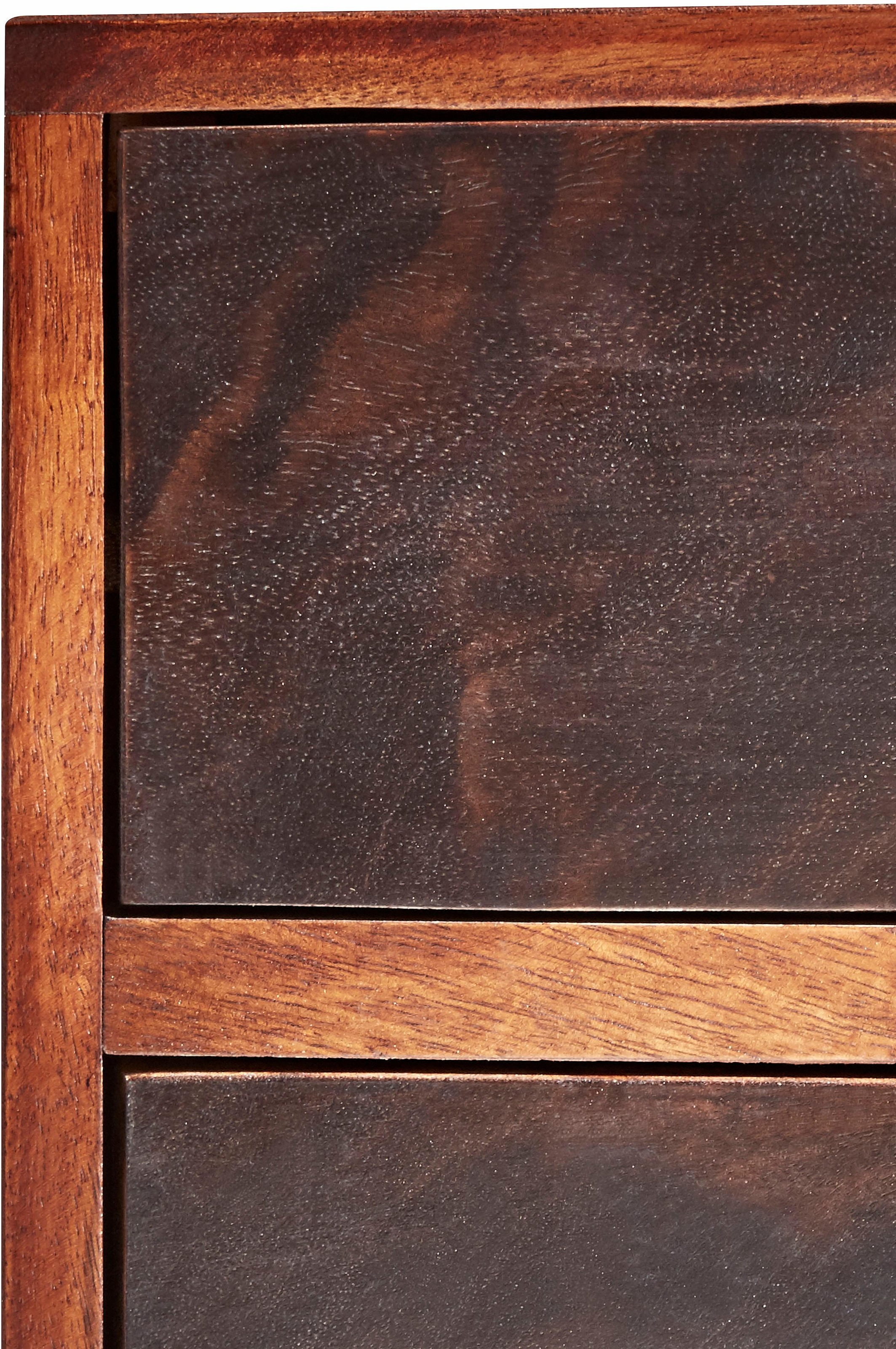 Home affaire Lowboard »Mahar«, Kommode mit Metallfronten, Breite 150 cm