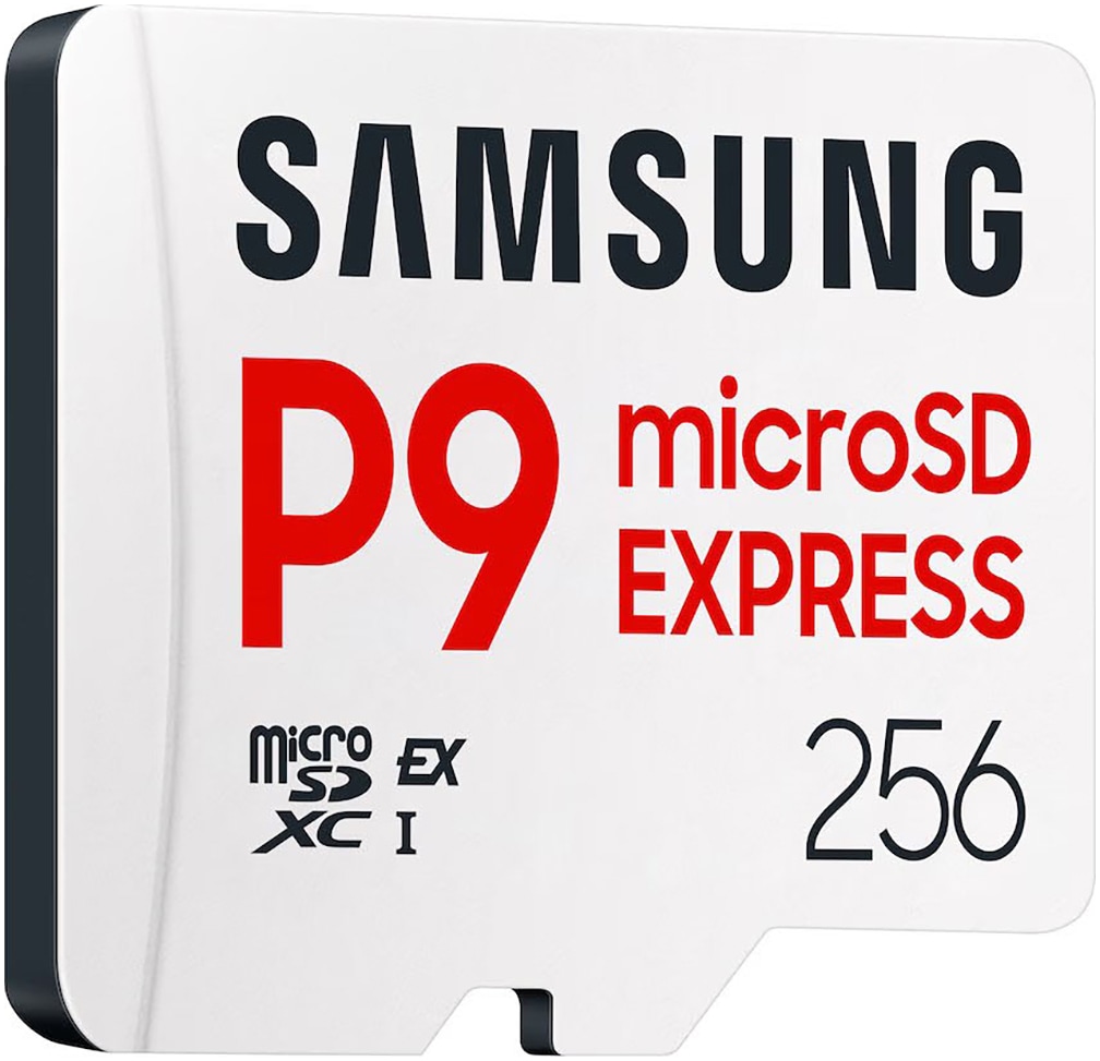 Samsung Speicherkarte »P9 microSD Express« (256 GB 800 MB/s Lesegeschwindigkeit)