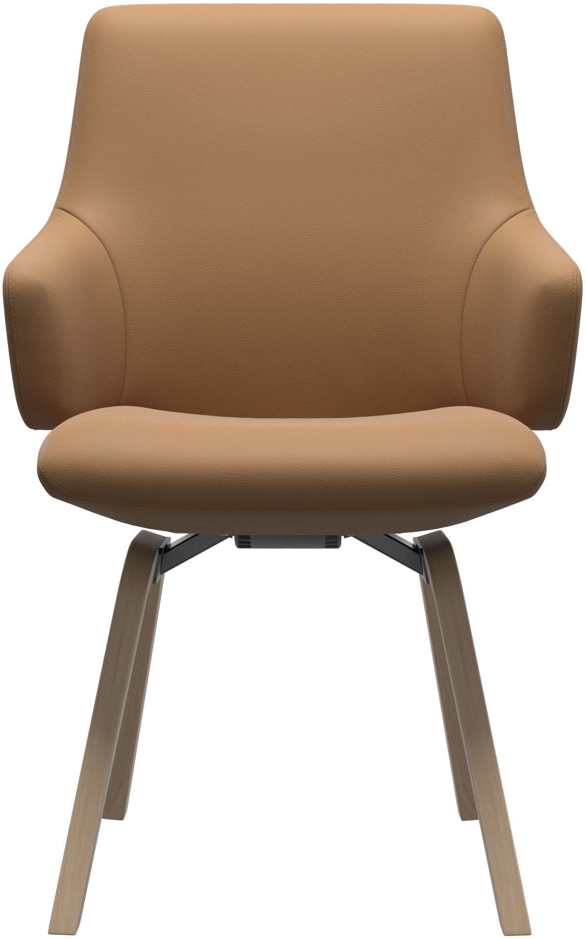Stressless® Polsterstuhl »Laurel«, Leder PALOMA, Low Back mit Armlehne, Größe L, mit schräggestellten Beinen in Eiche