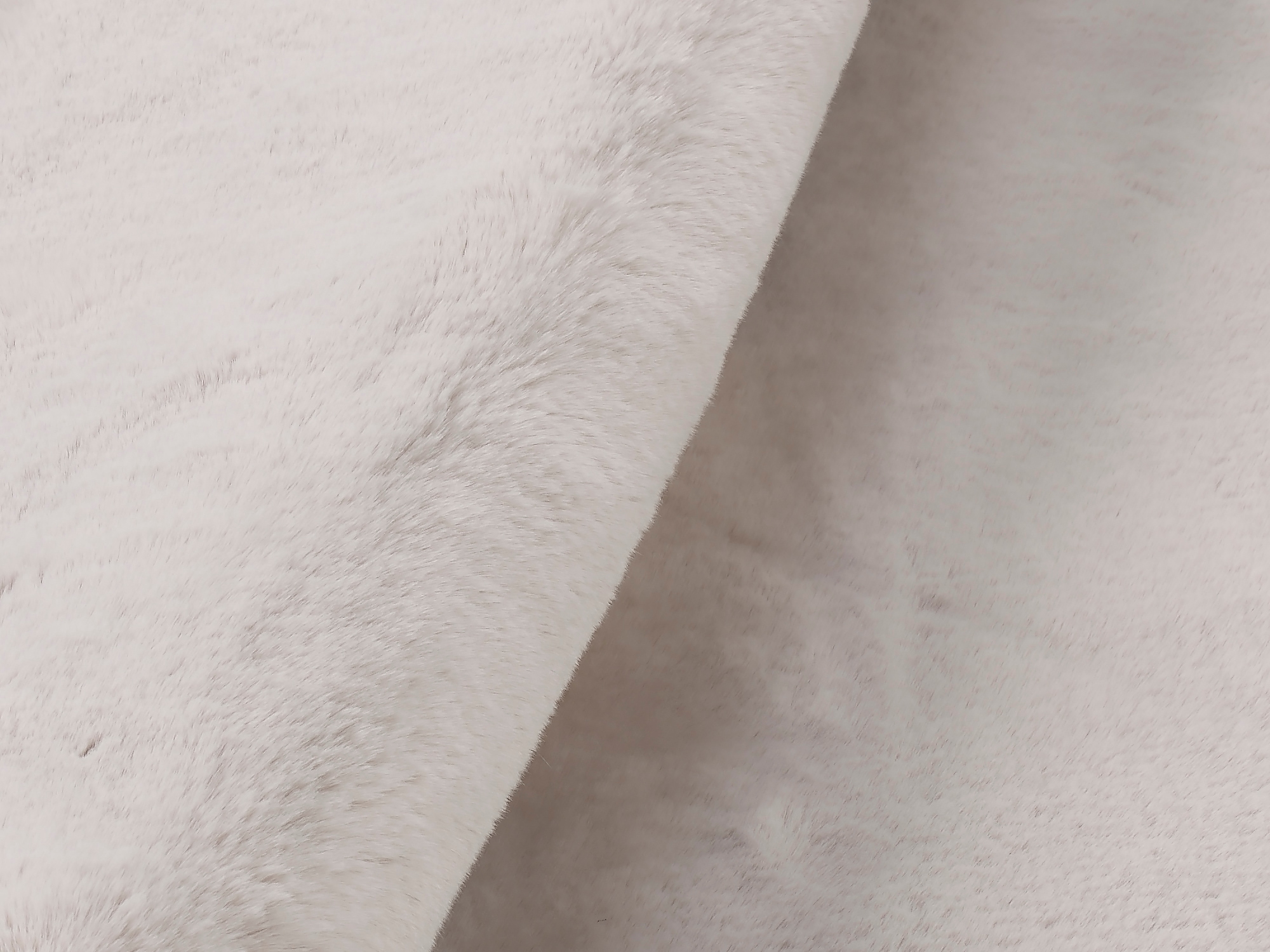 OCI DIE TEPPICHMARKE Teppich »ROCKY SOFT«, rund, 35 mm Höhe, Kunstfell, weich, kuschelig, maschinell gewebt, waschbar