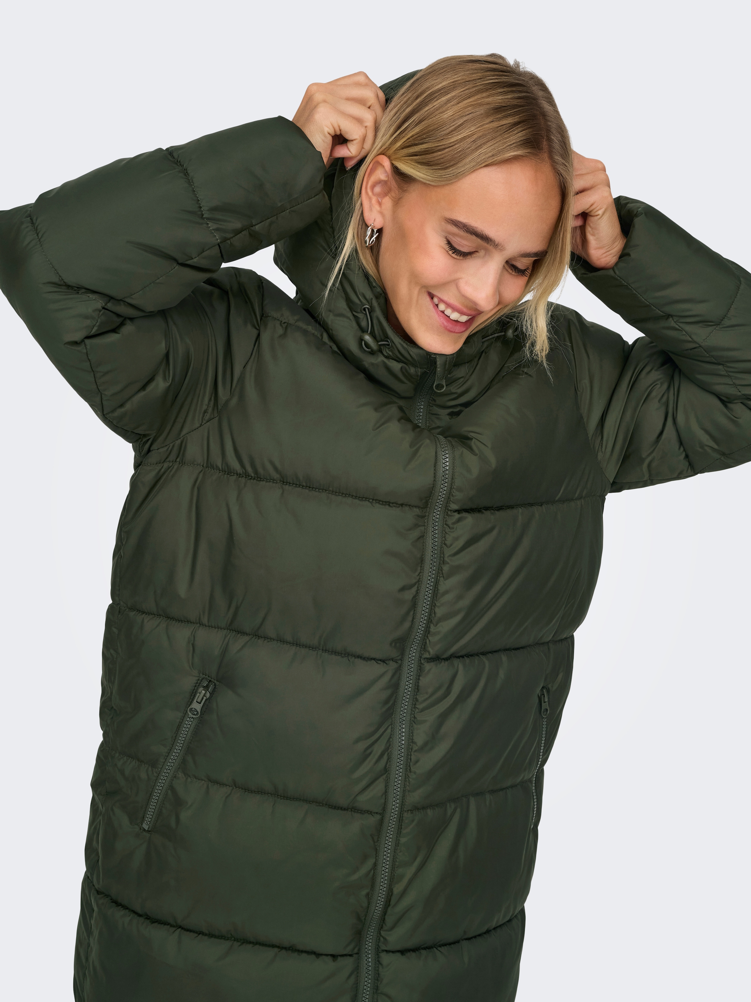 ONLY Steppmantel »ONLMONTANA LONG PUFFER JACKET NOOS OTW«