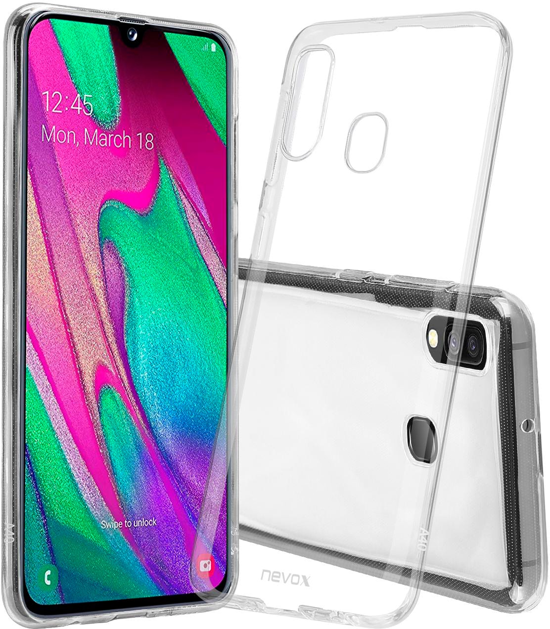 Bild von nevox Smartphone-Hülle »STYLESHELL FLEX«, Galaxy A41, 15,5 cm (6,1 Zoll)