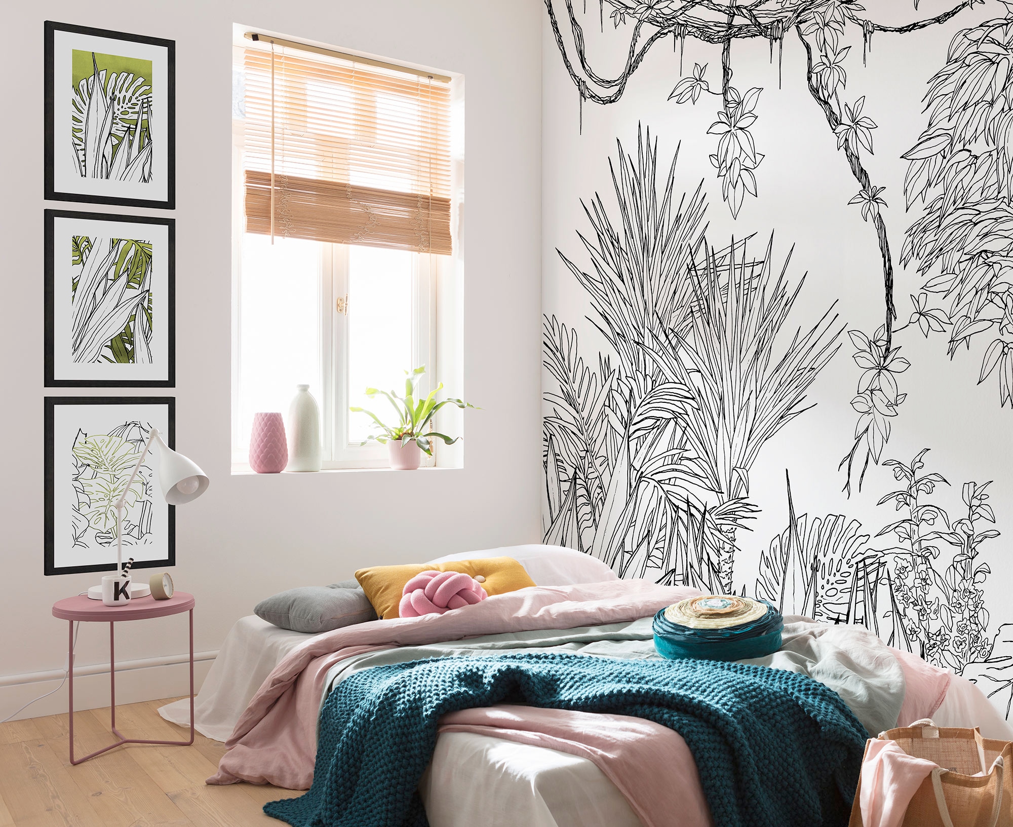 Komar Bild »Bleached Leaves« Natur 1 Stk. tlg. Wandbild zur Dekoration - ohne Rahmen