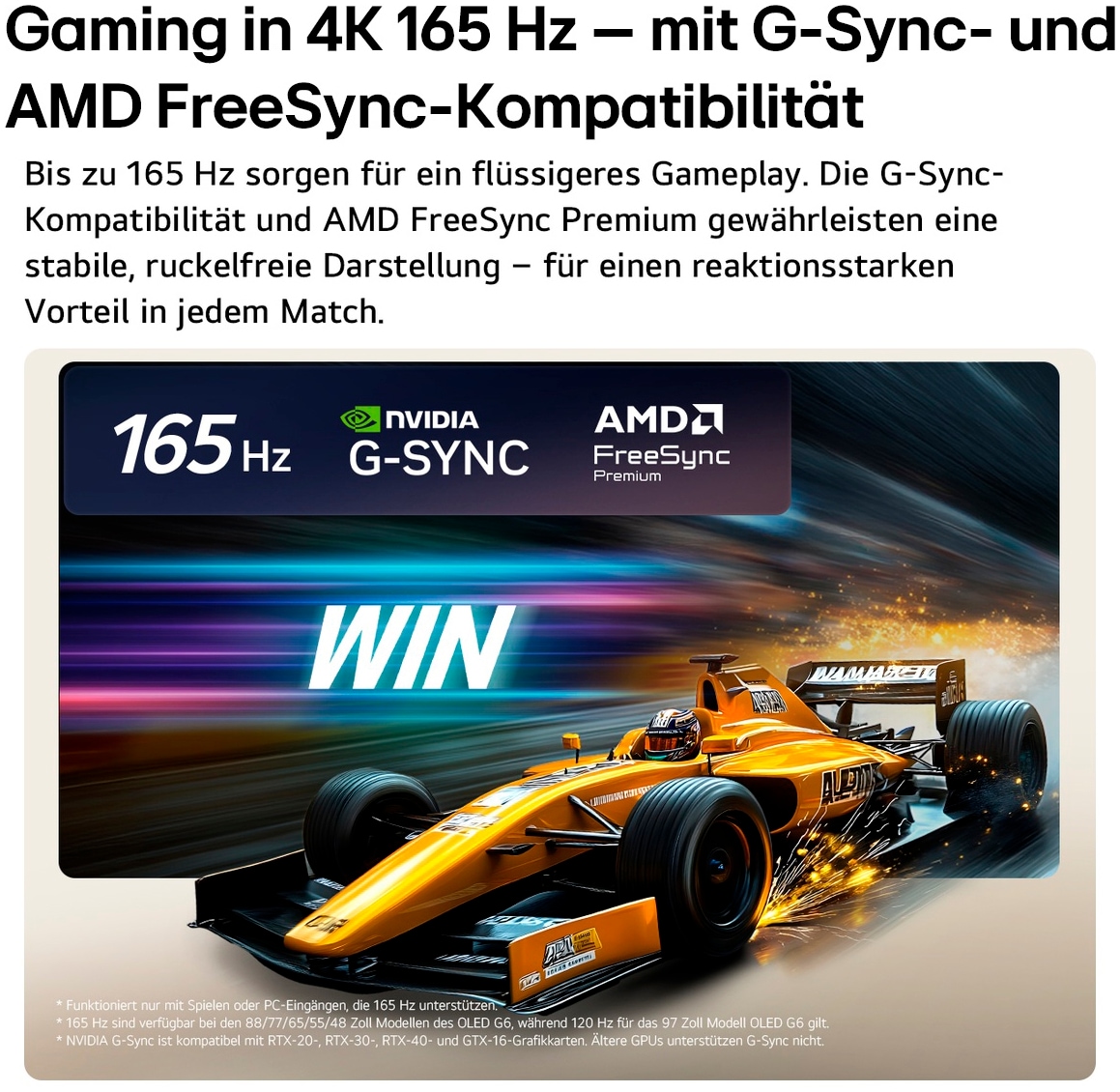 LG OLED-Fernseher »OLED77G67LW« 195 cm/77 ″ Smart-TV