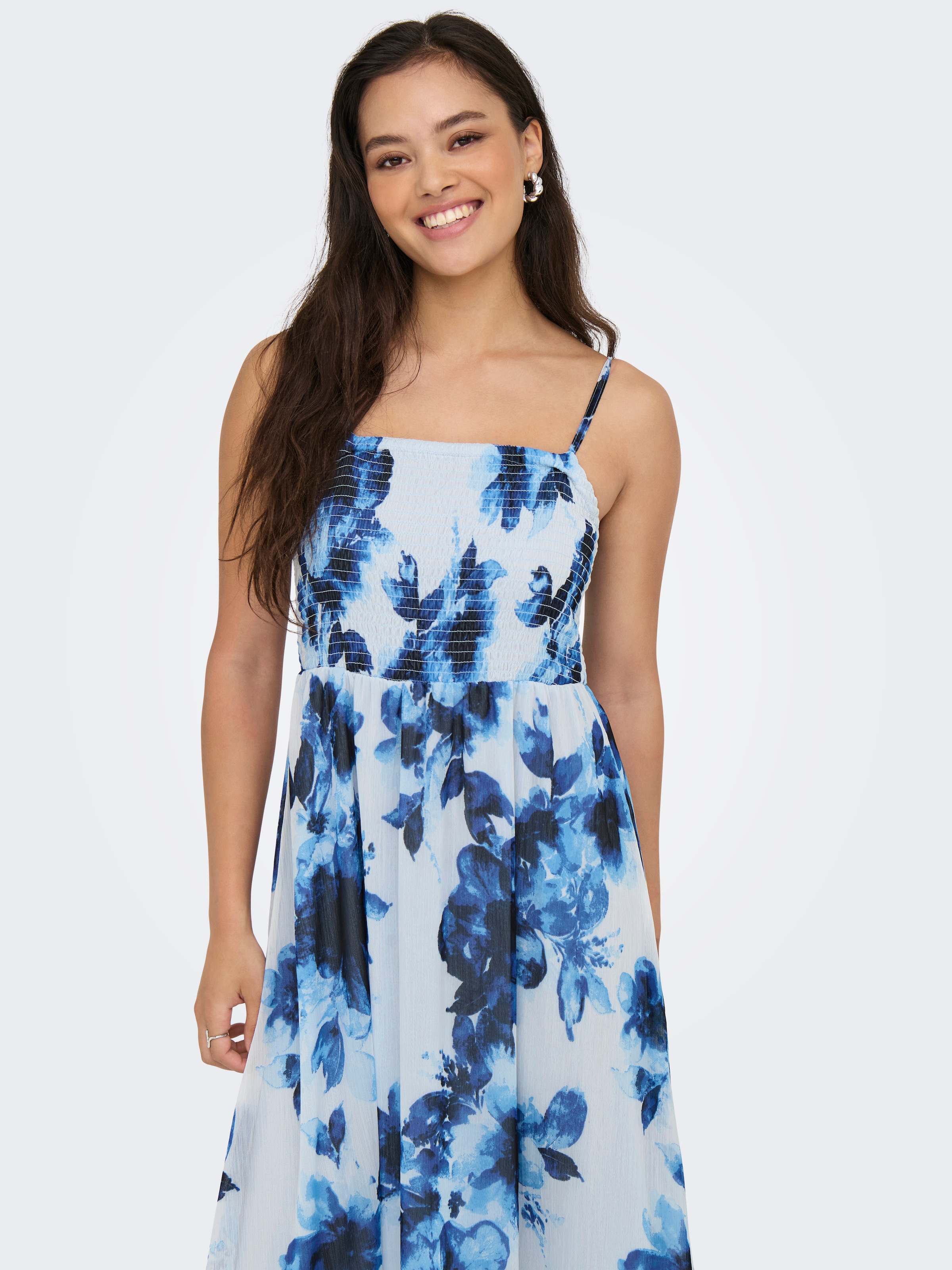 ONLY Maxikleid »ONLELENA VIKKI LIFE STRAP ANK DRESS WVN«