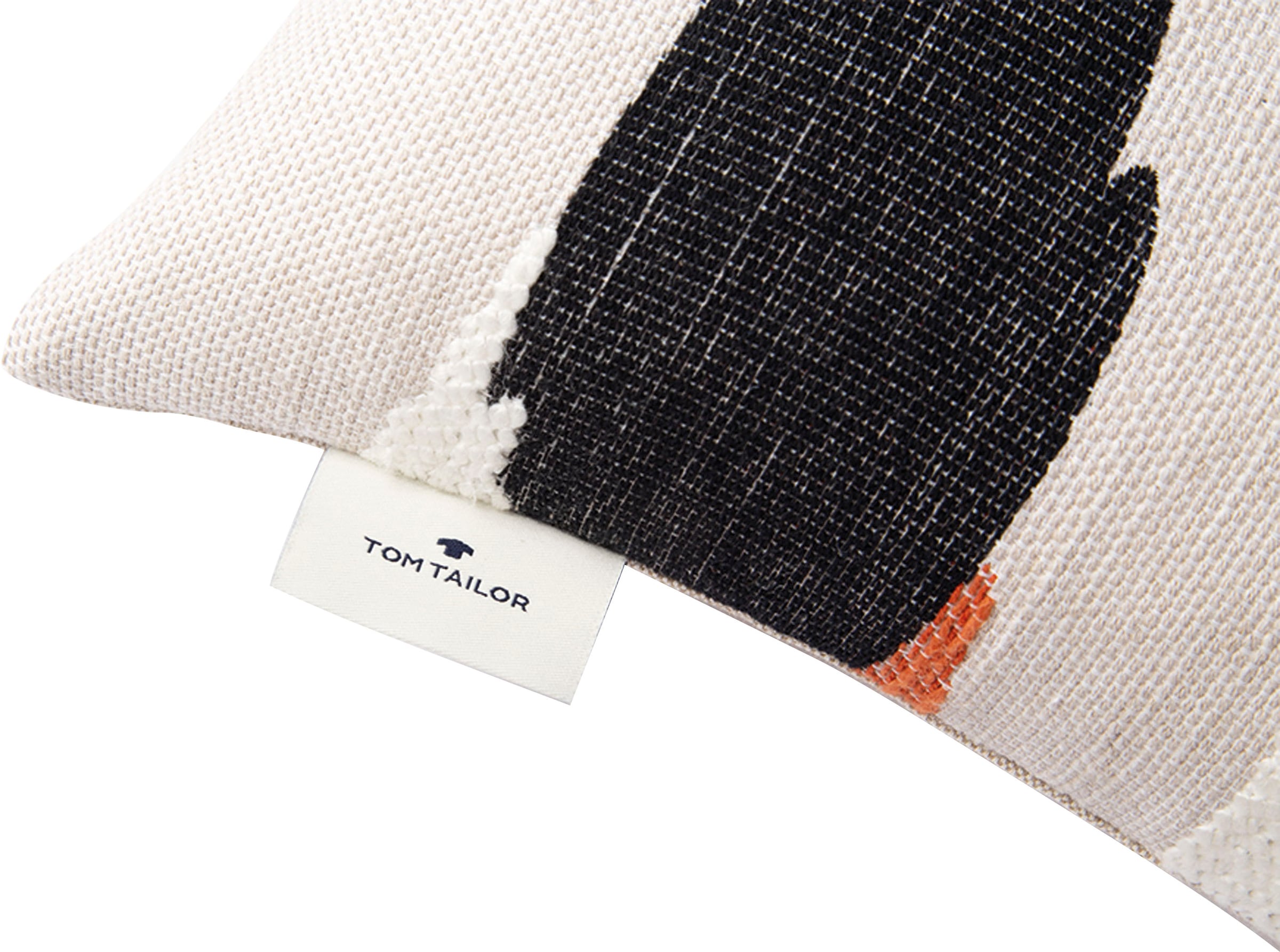 TOM TAILOR HOME Dekokissen »Ethno Stripe«, mit modernem Ethno-Muster, Kissenhülle ohne Füllung, 1 Stück