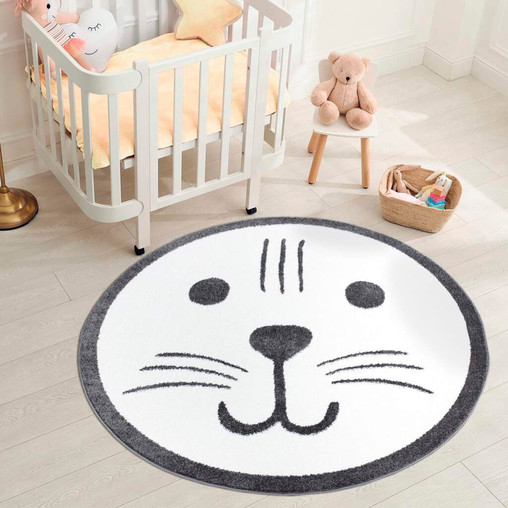 Carpet City Kinderteppich »ANIME918«, rund, 11 mm Höhe, Kinderzimmer Teppic günstig online kaufen