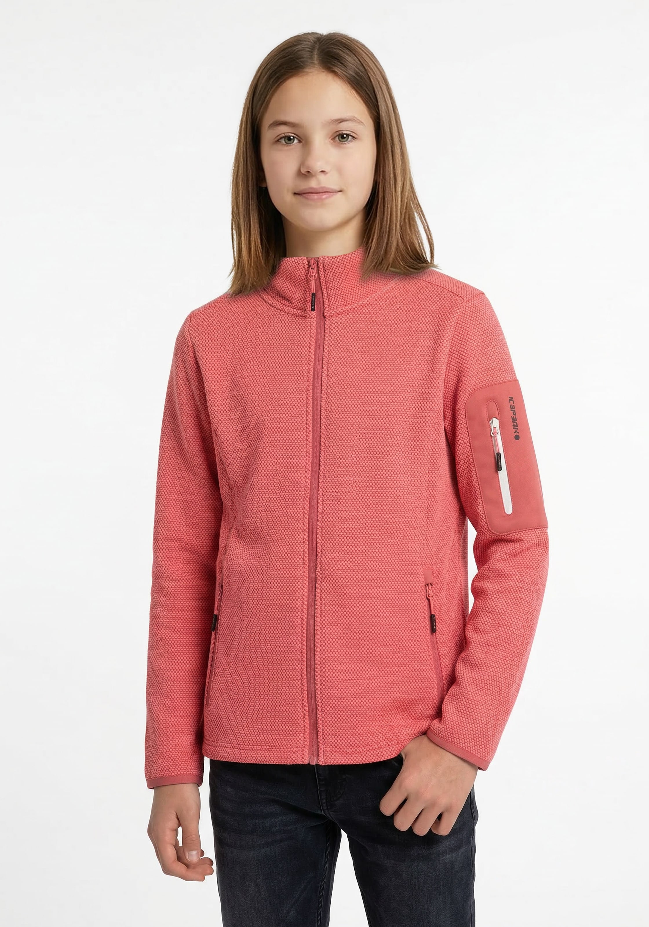 Icepeak Fleecejacke »KEMNATH JR« für Kinder und Jugendliche, schnell trocknendes Material