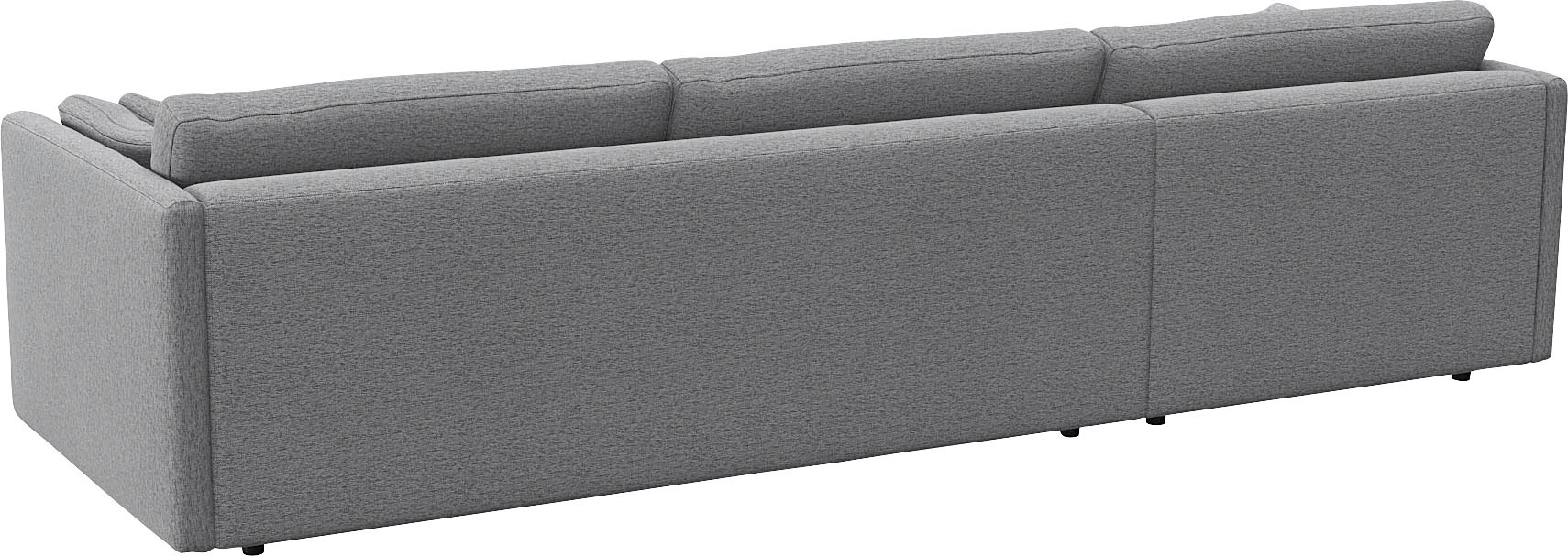FLEXLUX Ecksofa »Lovane«, Weich & anschmiegsam, große Sitztiefe auf Kaltschaum, Dekokissen inkl.