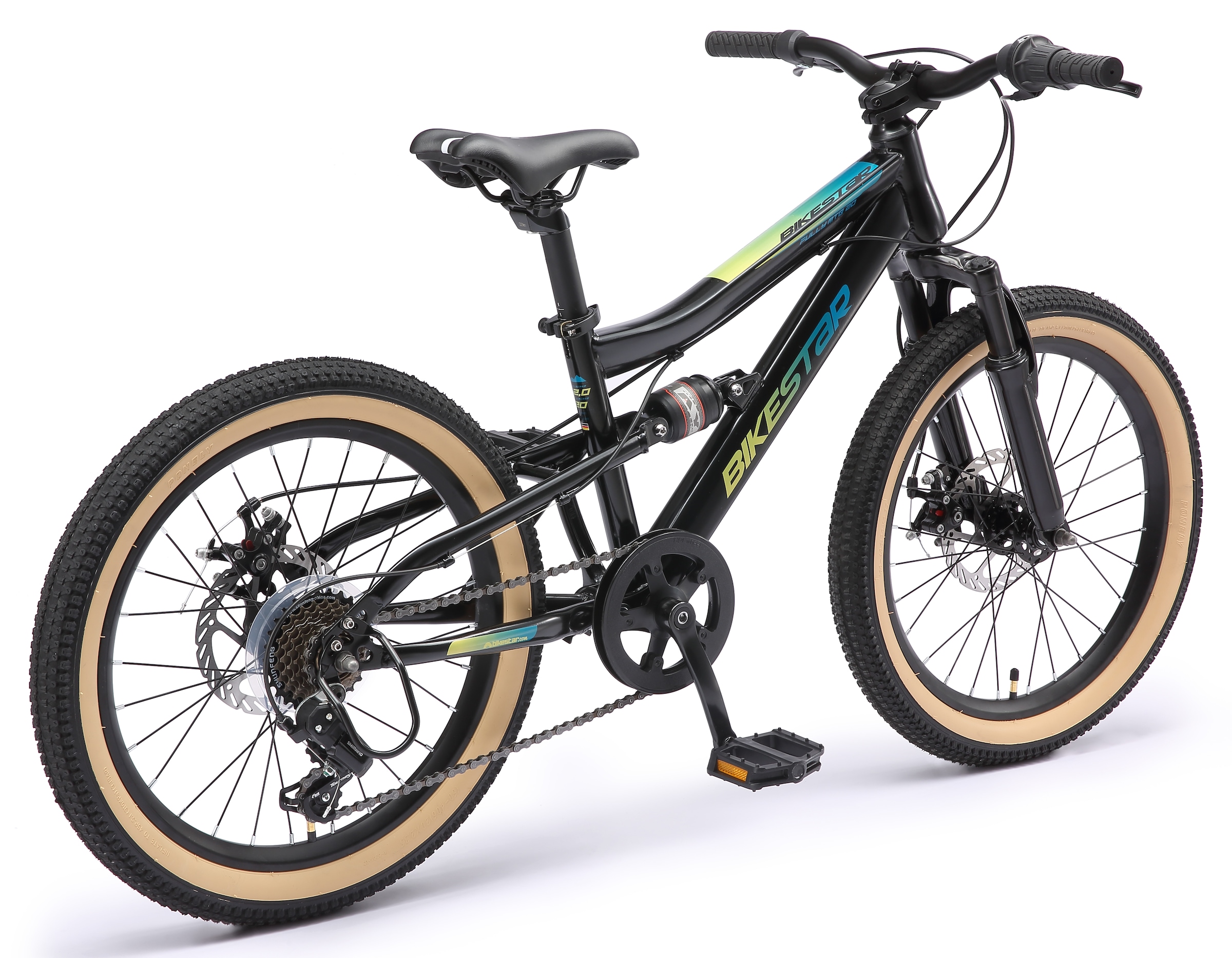 Bikestar Jugendfahrrad 7 Gang Shimano RD-TY21 Schaltwerk Kettenschaltung