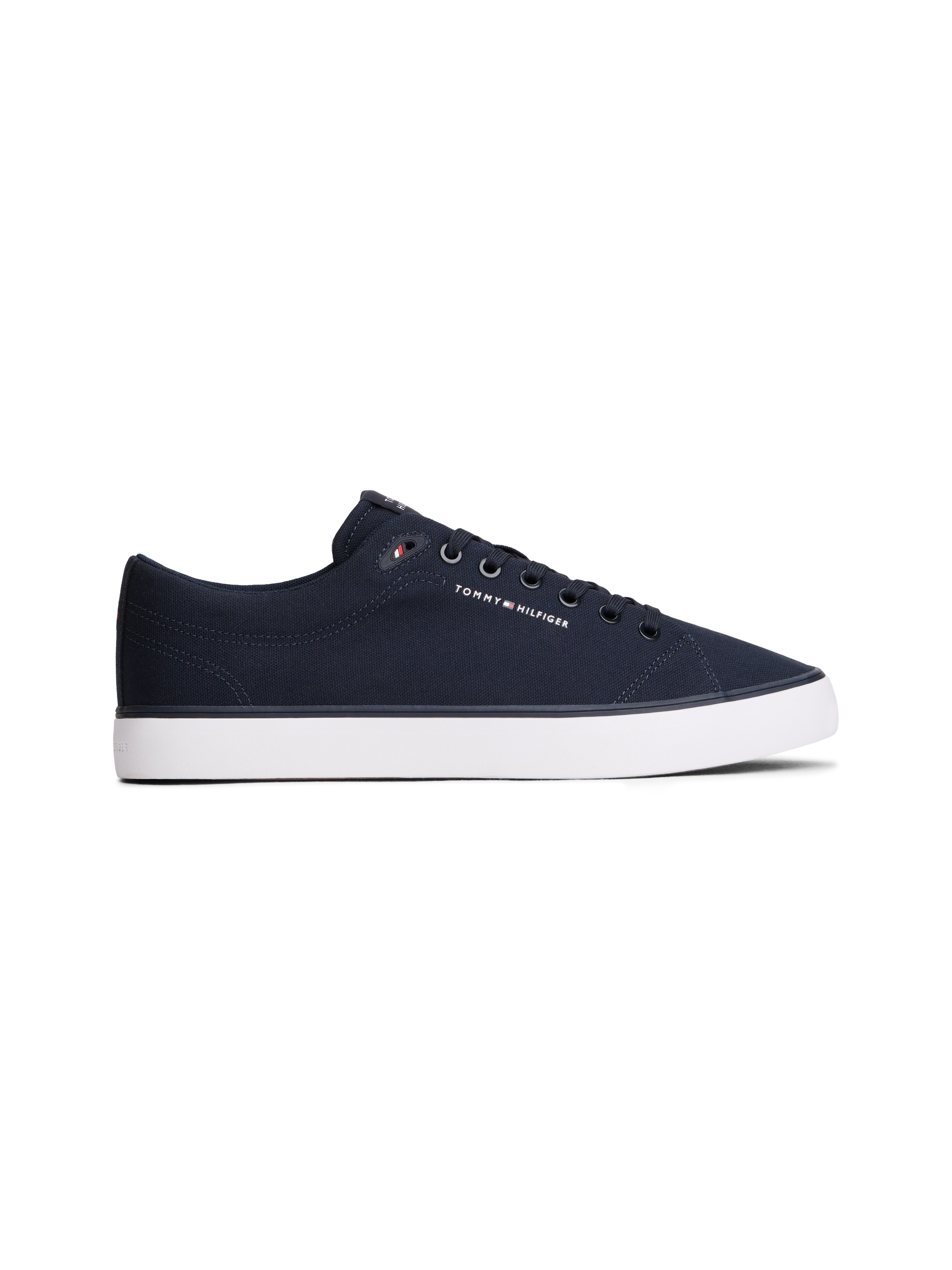 Tommy Hilfiger Sneaker »HARLEM CORE II CVS«  Freizeitschuh, Halbschuh, Schnürer mit Logo-Aufnäher an der Schuhzunge