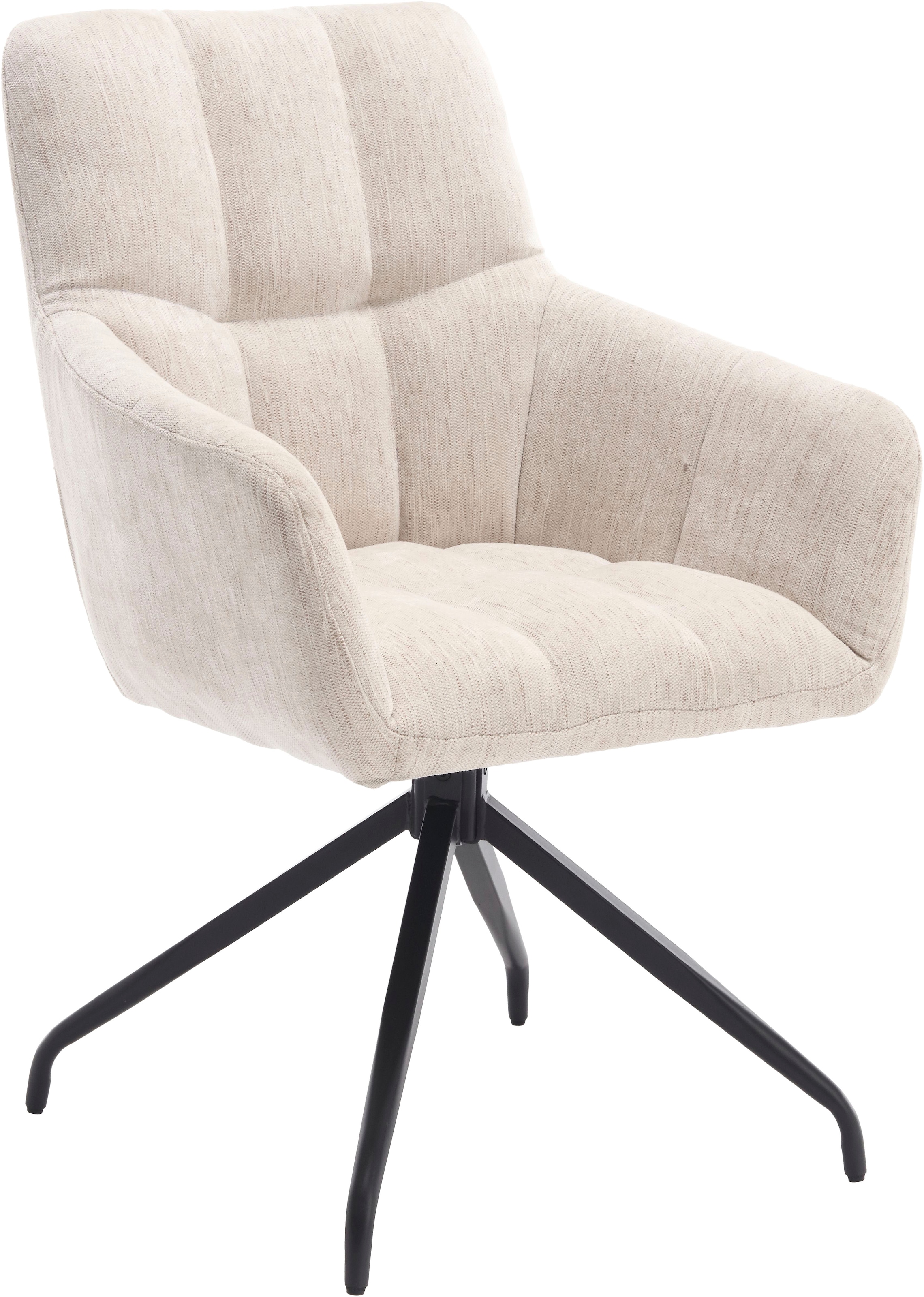 Home affaire Drehstuhl, (Set), 2 St., Boucle günstig online kaufen