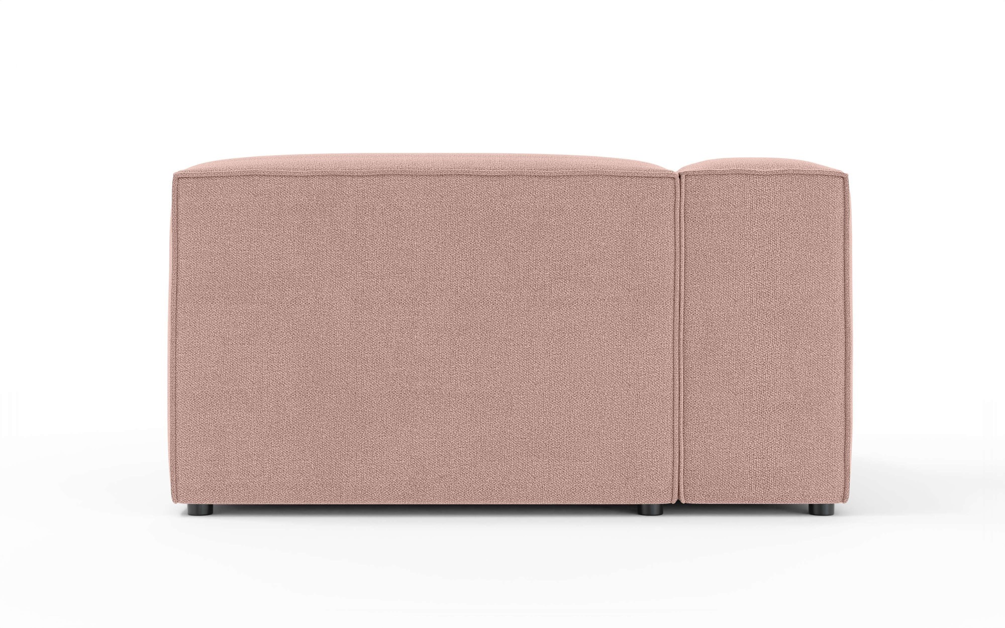 INOSIGN Ottomane »HAILY links/rechts bestellbar, Loungemöbel, Maße B/T/H: 130/130/72 cm«, als Modul oder separat verwendbar, für individuelle Zusammenstellung