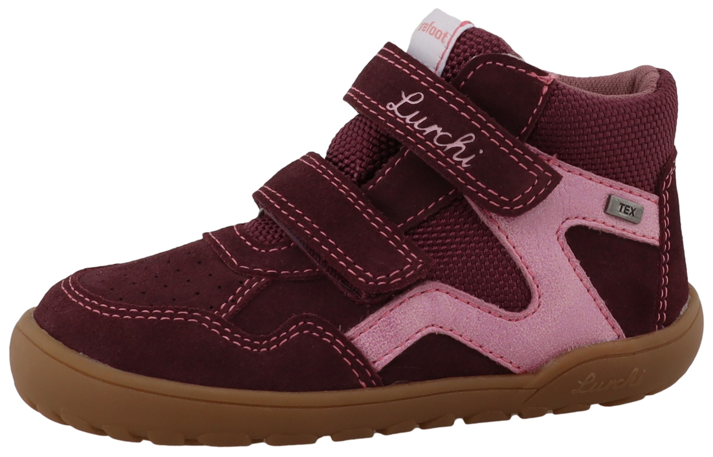 Lurchi Klettschuh »Jarven Barefoot-TEX«  Klettboots mit TEX, Größenschablone zum Download
