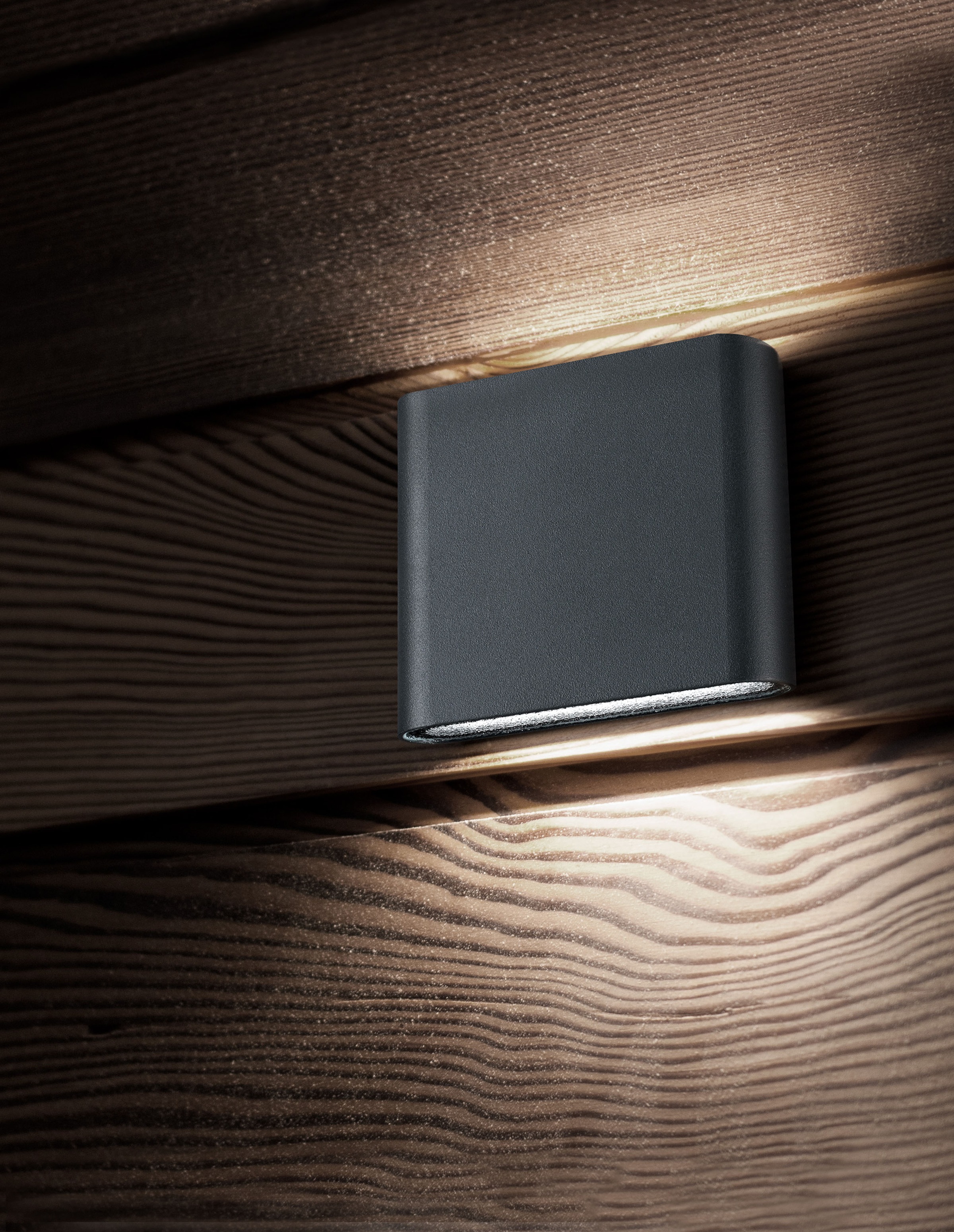 Nova Luce Außen-Wandleuchte »SOHO« LED-Modul 1 Stk. Warmweiß