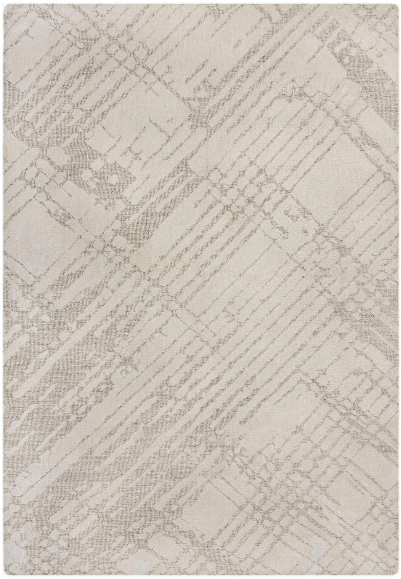 FLAIR RUGS Teppich »Remy«, rechteckig, 12 mm Höhe, Hoch-niedriger Flor in W günstig online kaufen