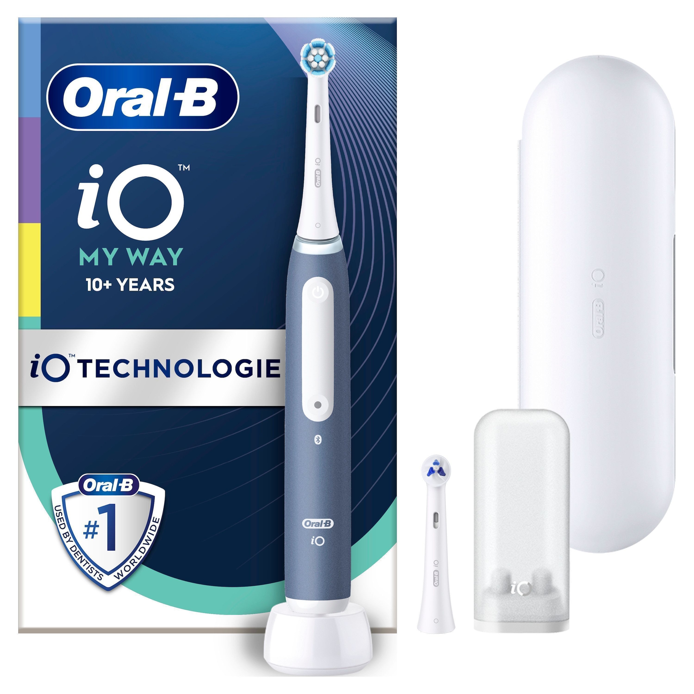 Oral-B Elektrische Zahnbürste »iO My Way«, 2 St. Aufsteckbürsten, iO Technologie