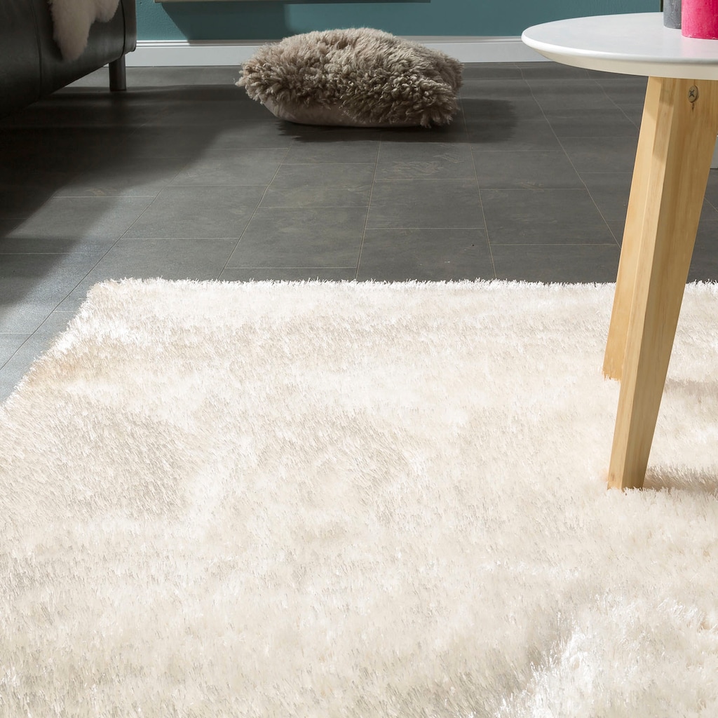 Paco Home Hochflor-Teppich »Touch 100«, rechteckig