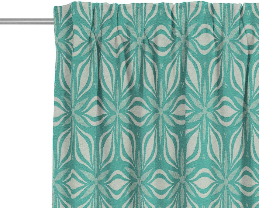 Adam Vorhang »Retro Floret«, (1 St.), aus Bio-Baumwolle günstig online kaufen