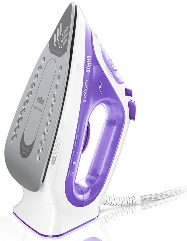 Braun Dampfbügeleisen »TexStyle 3 SI 3042 VI - 2.350 W, 160 g Dampfstoß, 27 günstig online kaufen