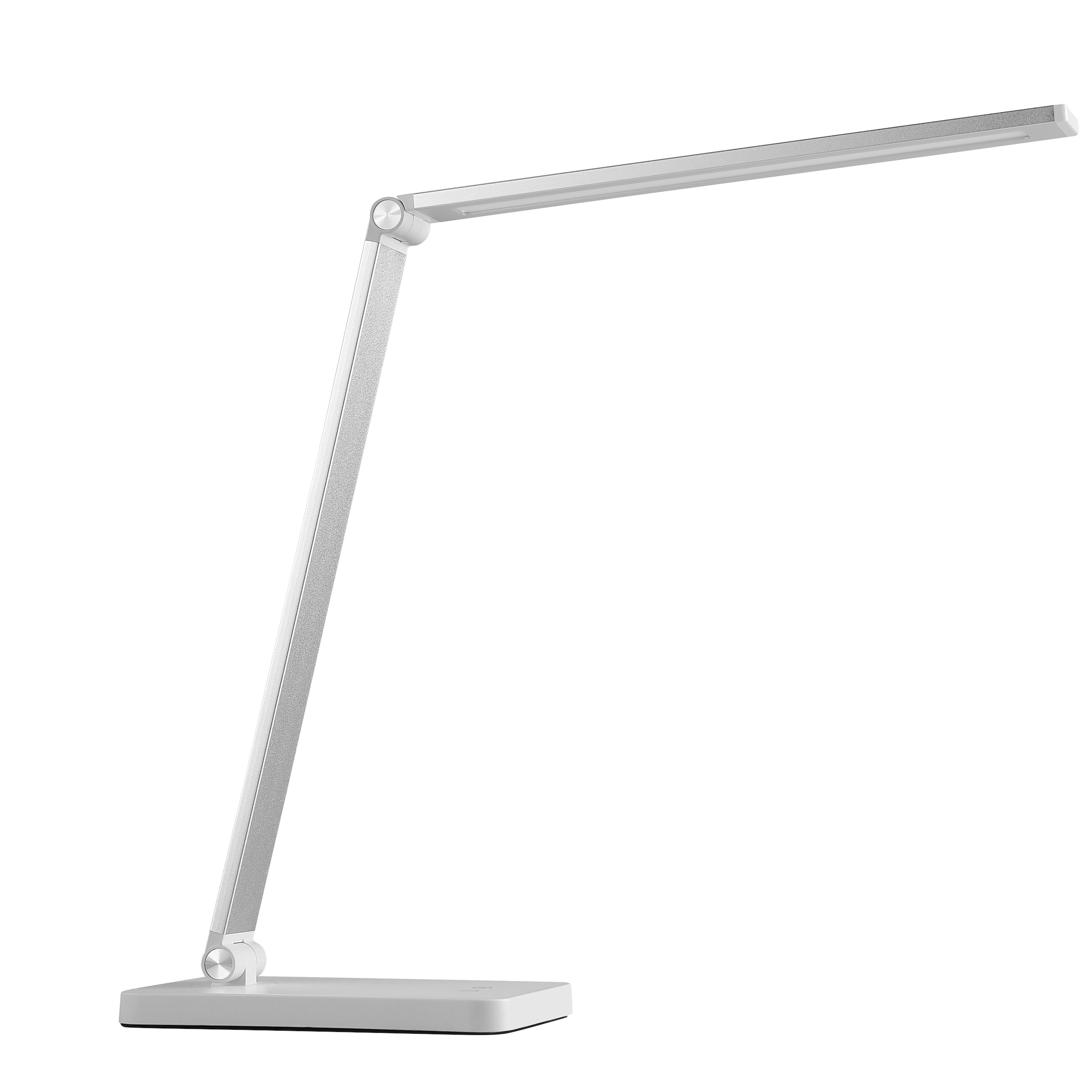 Brilliant LED Tischleuchte »Lomina« LED-Modul 1 Stk. warmweiß - kaltweiß 550 Lumen, 3000-6500K, dimmbar, USB, 38x11 cm