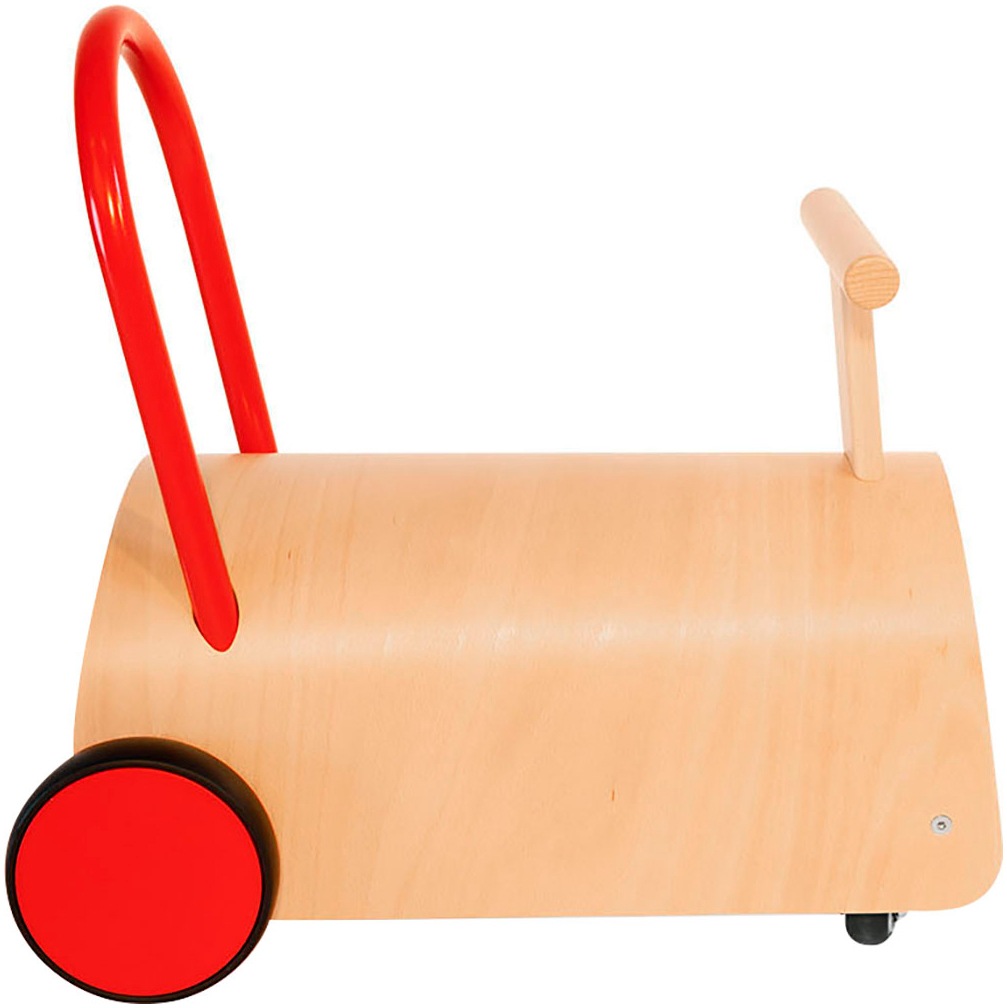 Pinolino® Lauflernwagen »Enzo, natur/rot«