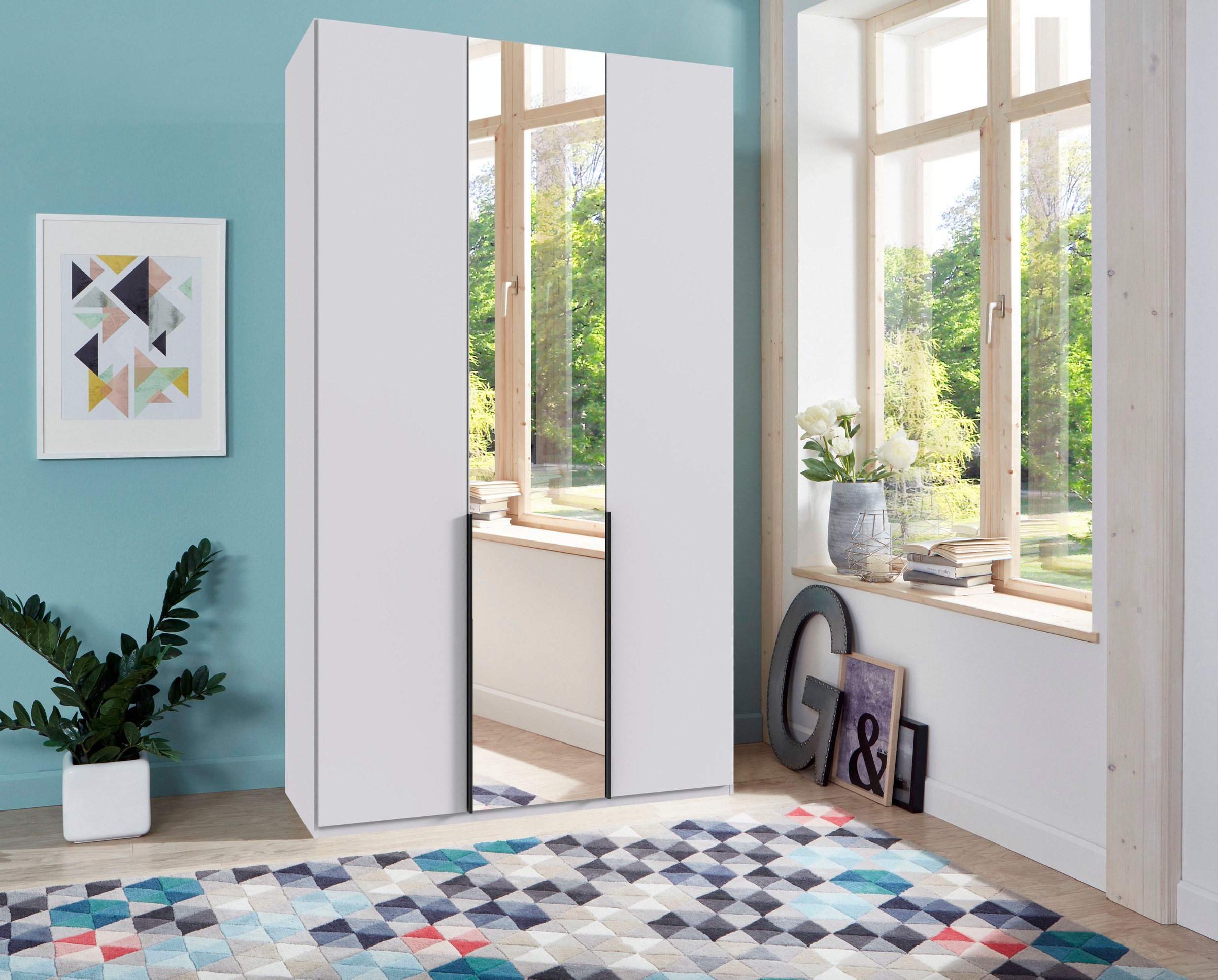 Wimex Kleiderschrank »Mugano,in 5 Breiten,2 Höhen,2 Tiefen, viele Farben, M günstig online kaufen