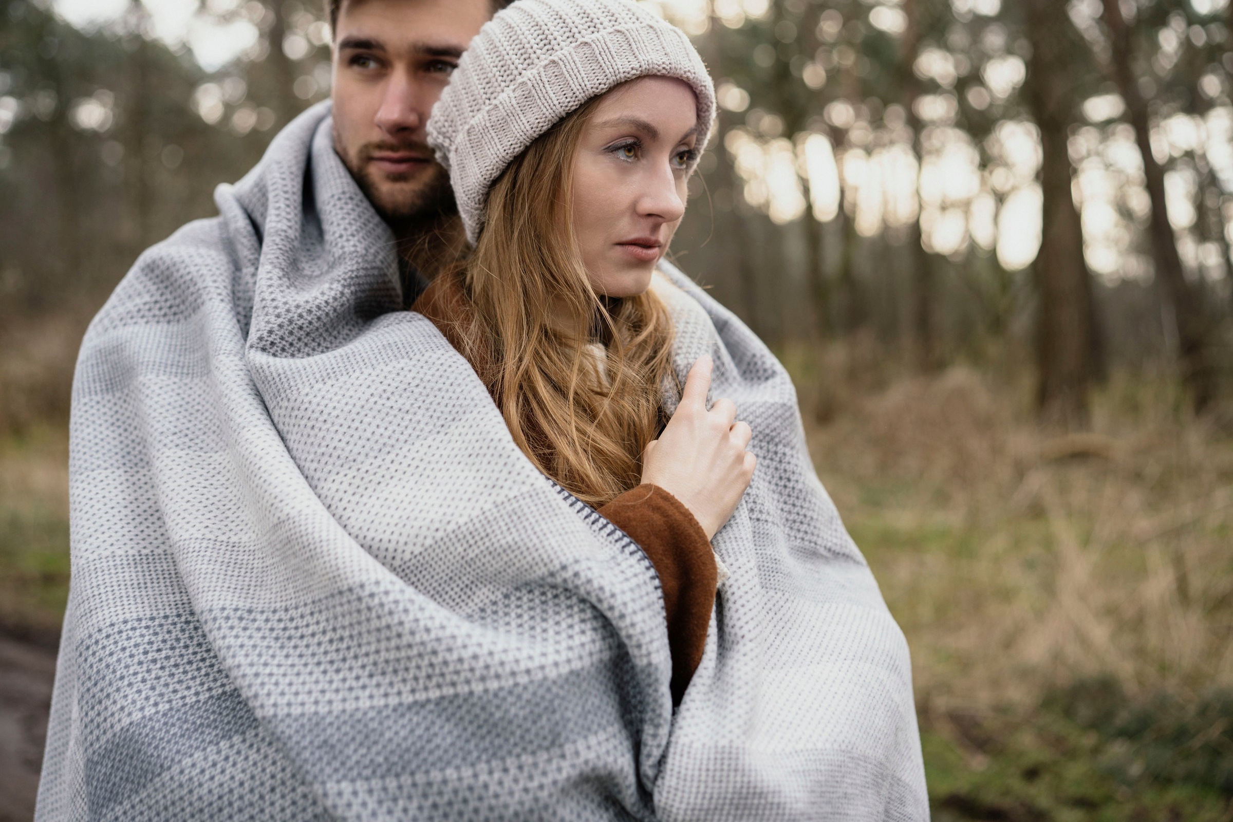 IBENA Wohndecke »Kitale«, im Streifen-Design, nachhaltig aus Bio-Baumwolle, Kuscheldecke