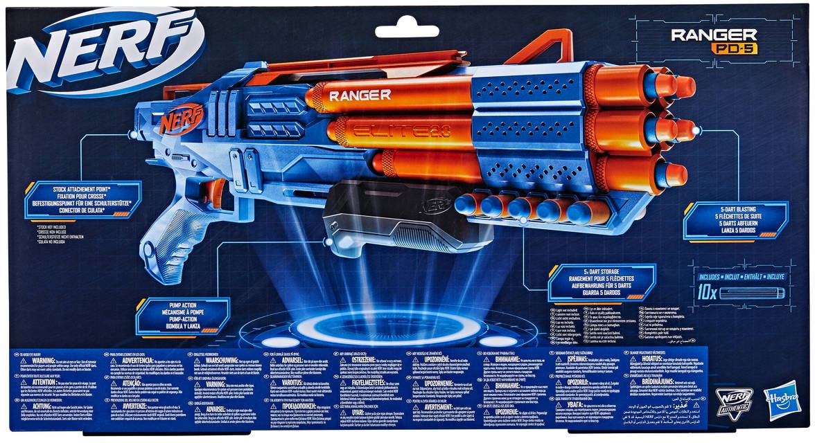 Hasbro Blaster »Nerf Elite 2.0 Ranger PD-5«