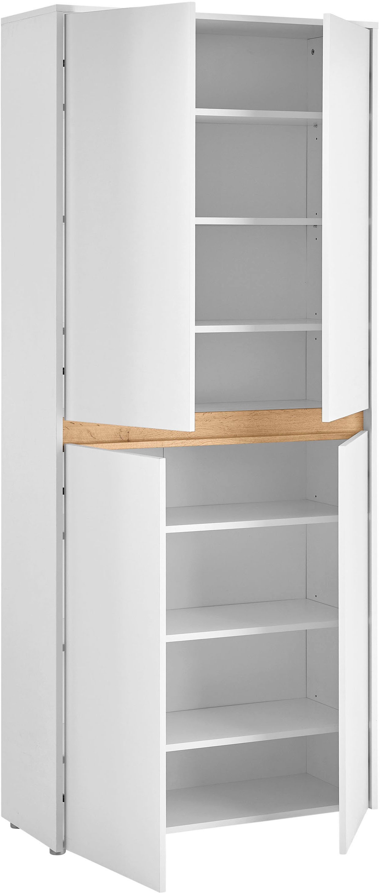 INOSIGN Schuhschrank »City/Giron, modernes Schuhregal, Schrank für 32 Schuhe, Schuhkommode«, acht Schuhfächer, viel Stauraum, 93 cm breit