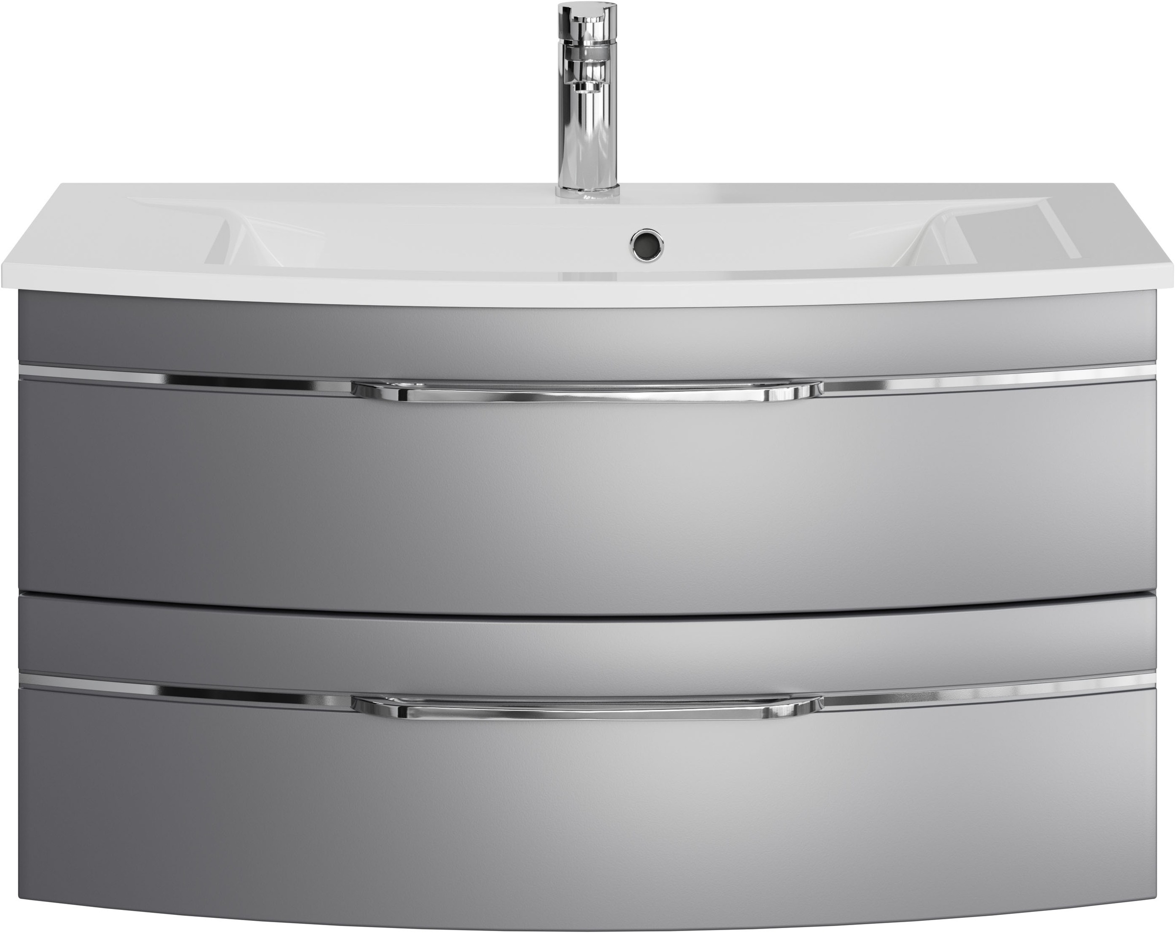 Saphir Waschtisch »Serie 7045 Mineralmarmor-Waschtisch und Unterschrank, 91 günstig online kaufen