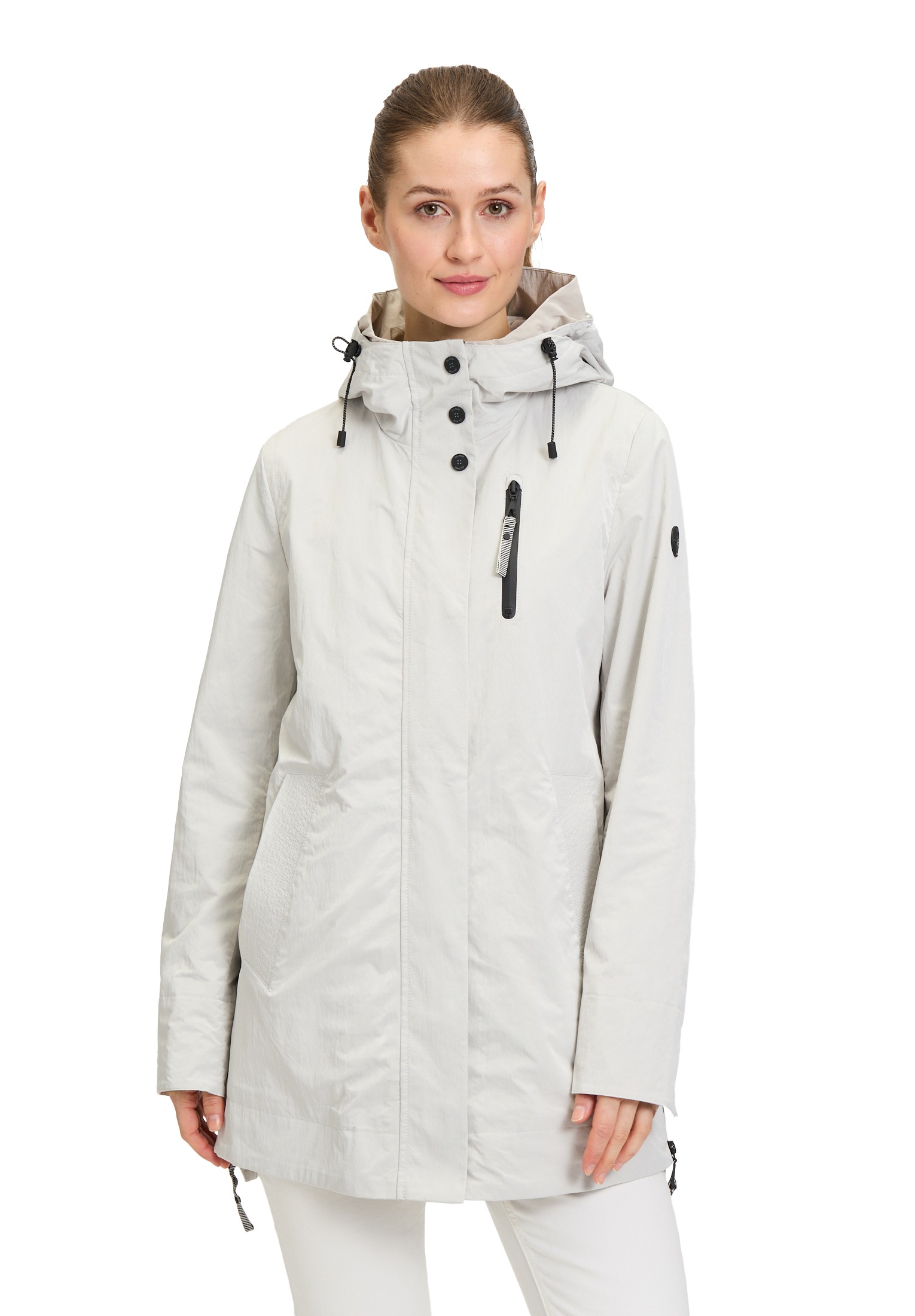 GIL BRET Outdoorjacke mit Kapuze mit Kapuze glacier white 42 42 Jacke von GIL BRET