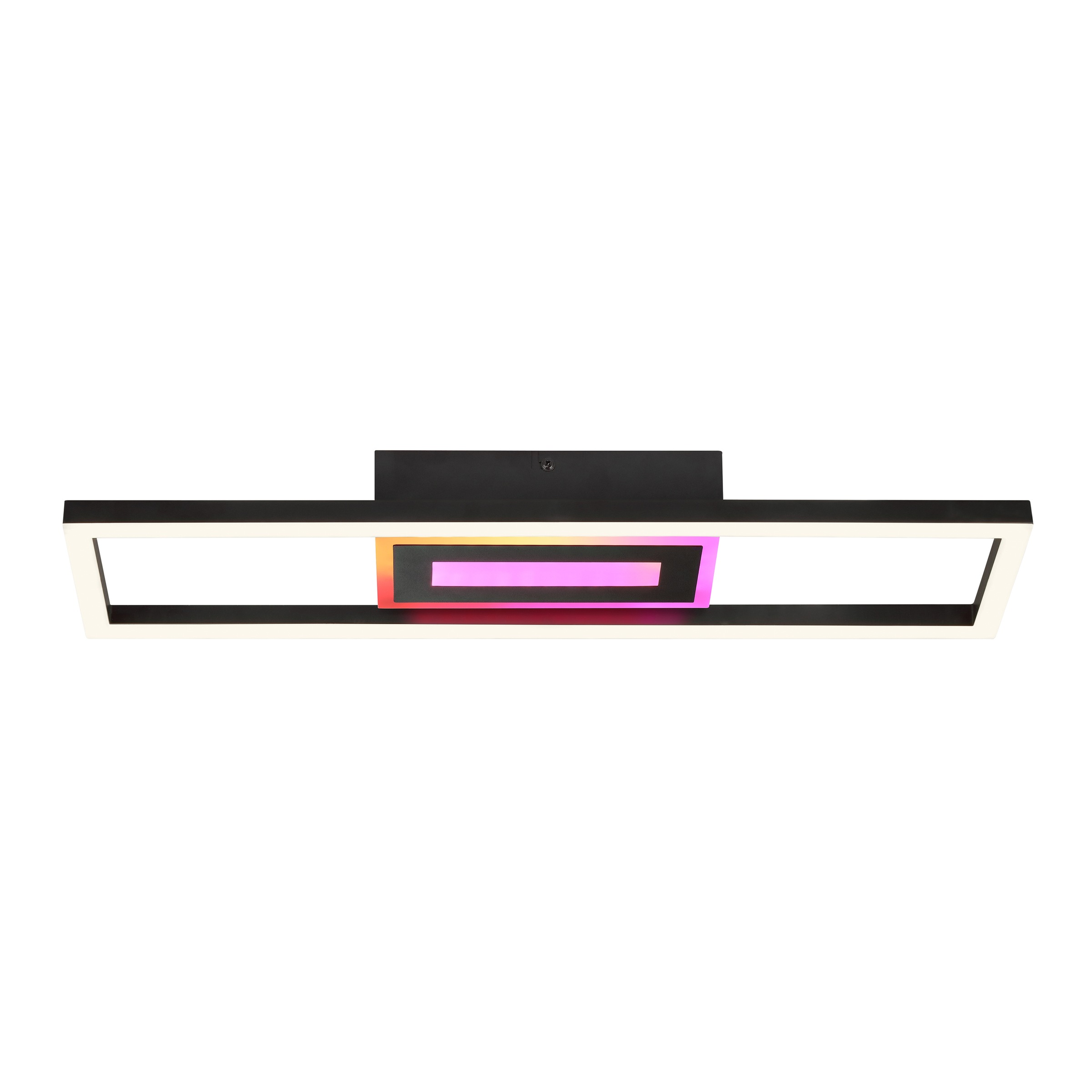Brilliant LED Deckenleuchte »Besson« LED-Modul 1 Stk. warmweiß - kaltweiß 55 x 16 x 5 cm, 2300 lm, 3000-6500 K, RGB Center Light, dimmbar, CCT