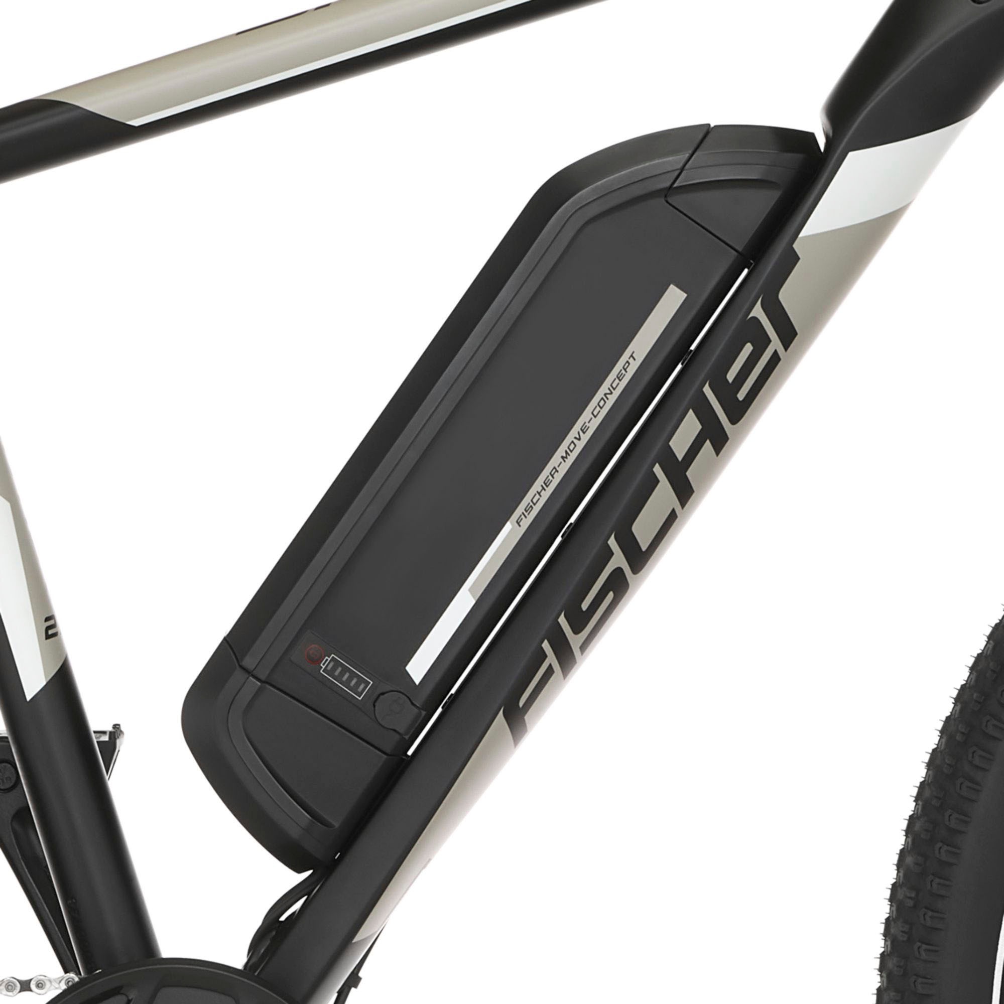 FISCHER Fahrrad E-Bike »MONTIS EM 1726 422«, 10 Gang, Pedelec, Elektrofahrrad für Damen u. Herren, MTB