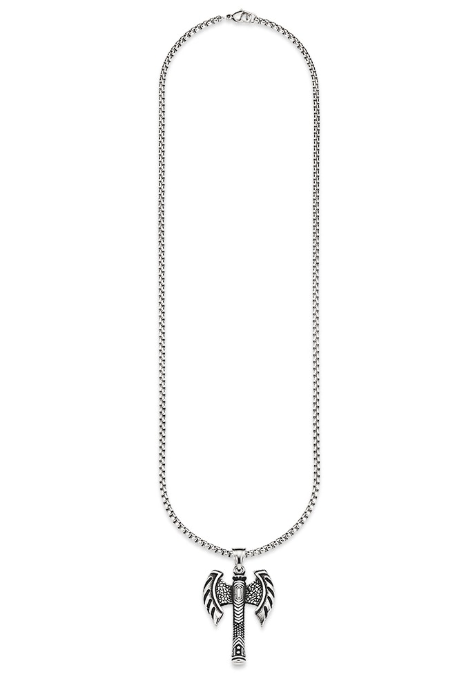 im Silber« kaufen Geschenk, Axt Halskette Kette Venezianerkette Kreuz Bruno Doppel Banani Online-Shop »Schmuck mit Anhänger