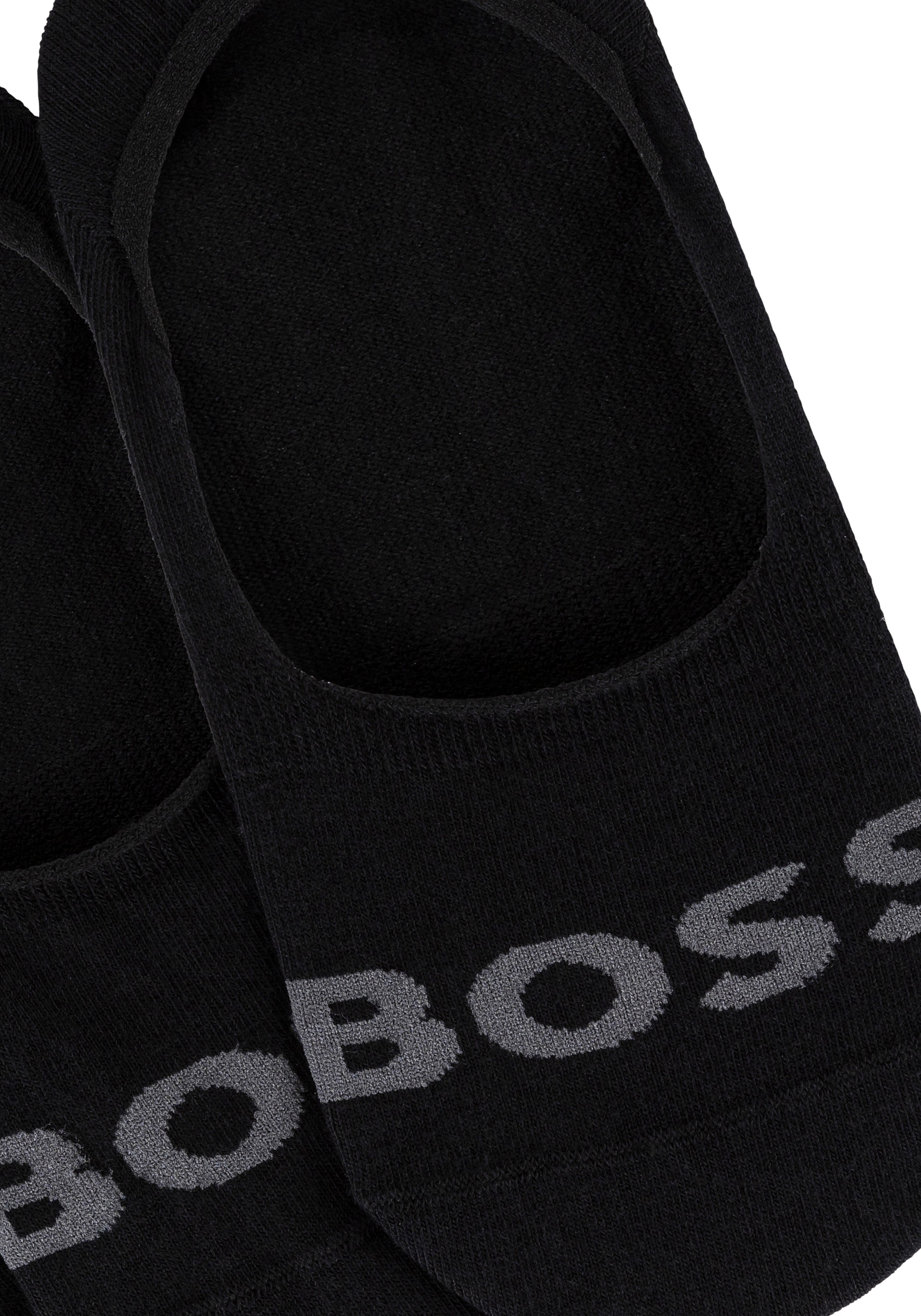 BOSS Businesssocken »2P SL Uni Logo CC«, (Packung, 2 Paar, 2er), mit BOSS Schriftzug