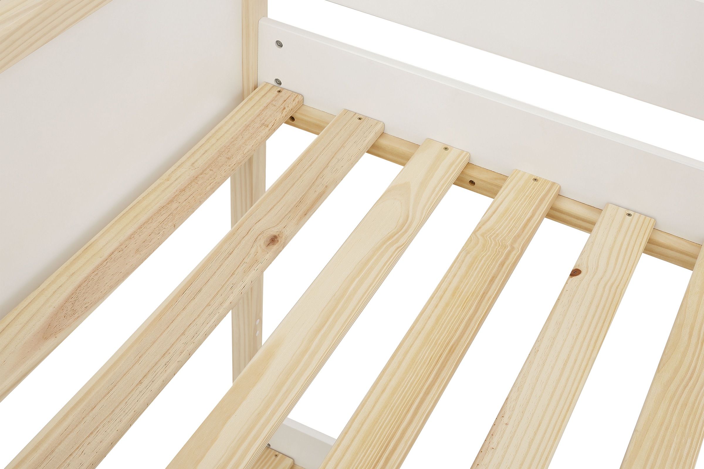 Lüttenhütt Etagenbett »Janne«, aus schönem massivem Kiefernholz, Etagenbett, Liegefläche 90x200 cm